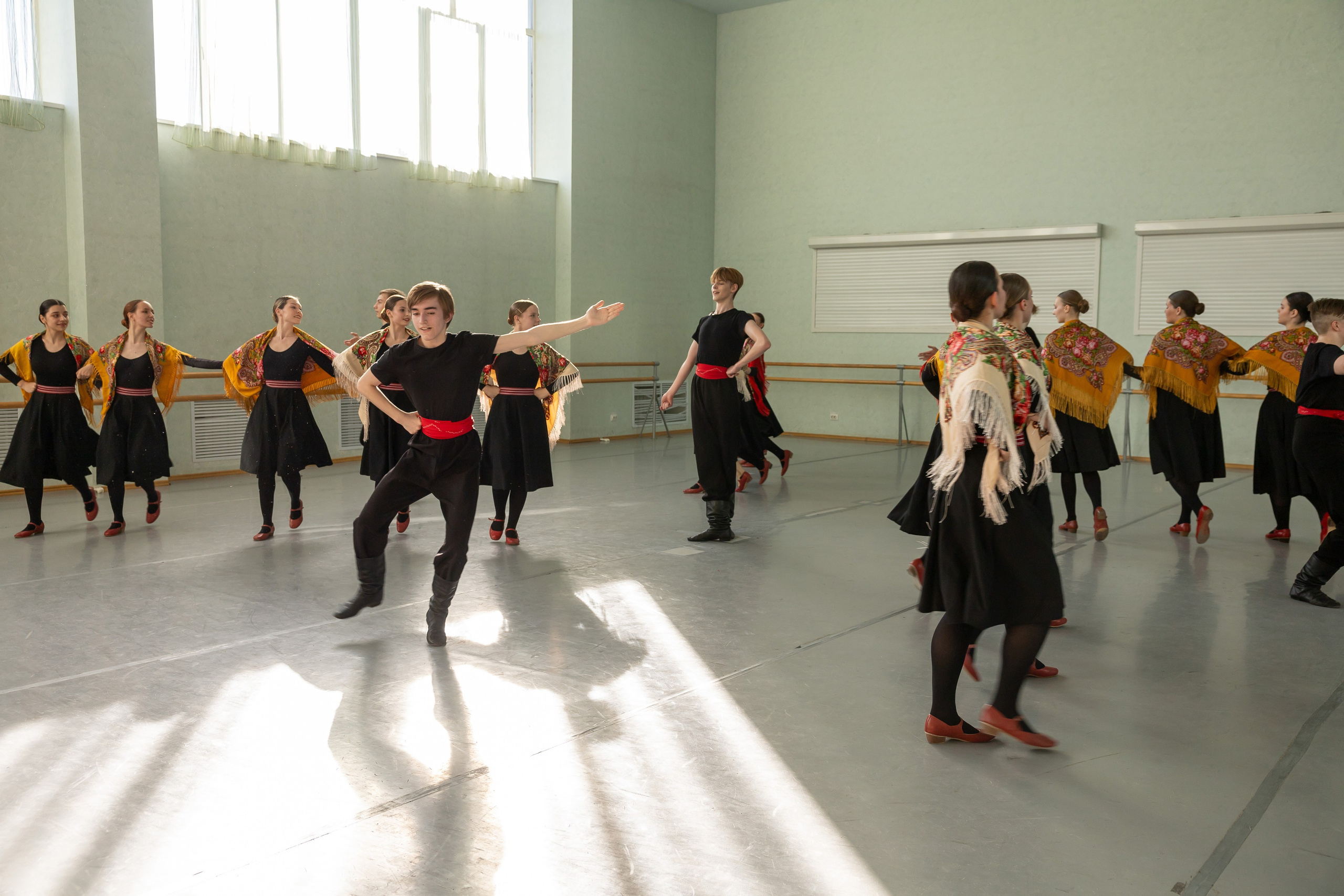 Открытый урок в студии народного танца «Славянский лик». Фотограф в Серпухове Наталья Руденко