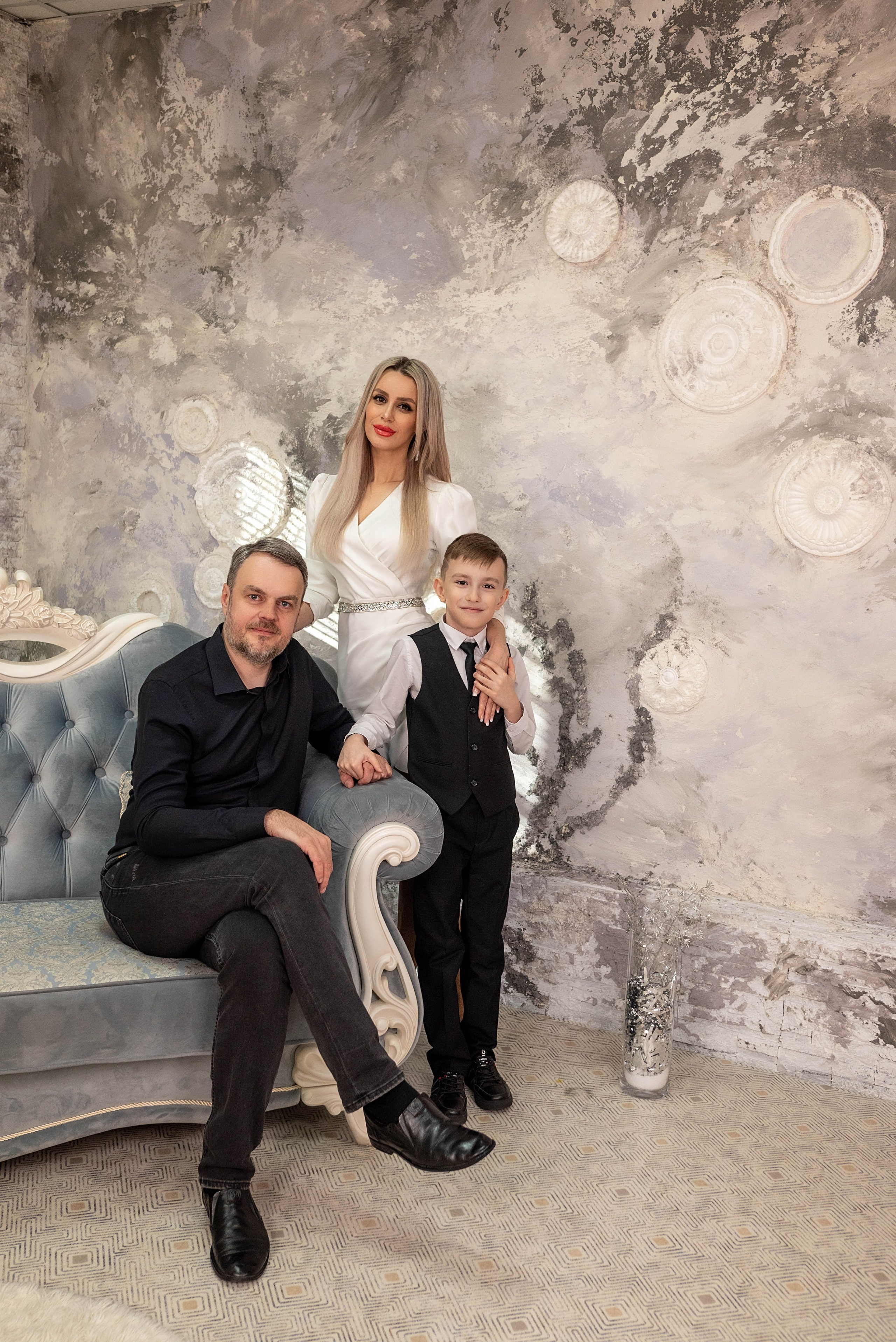 Ольга с семьей. Семейный и свадебный фотограф в Абакане Юлия Су