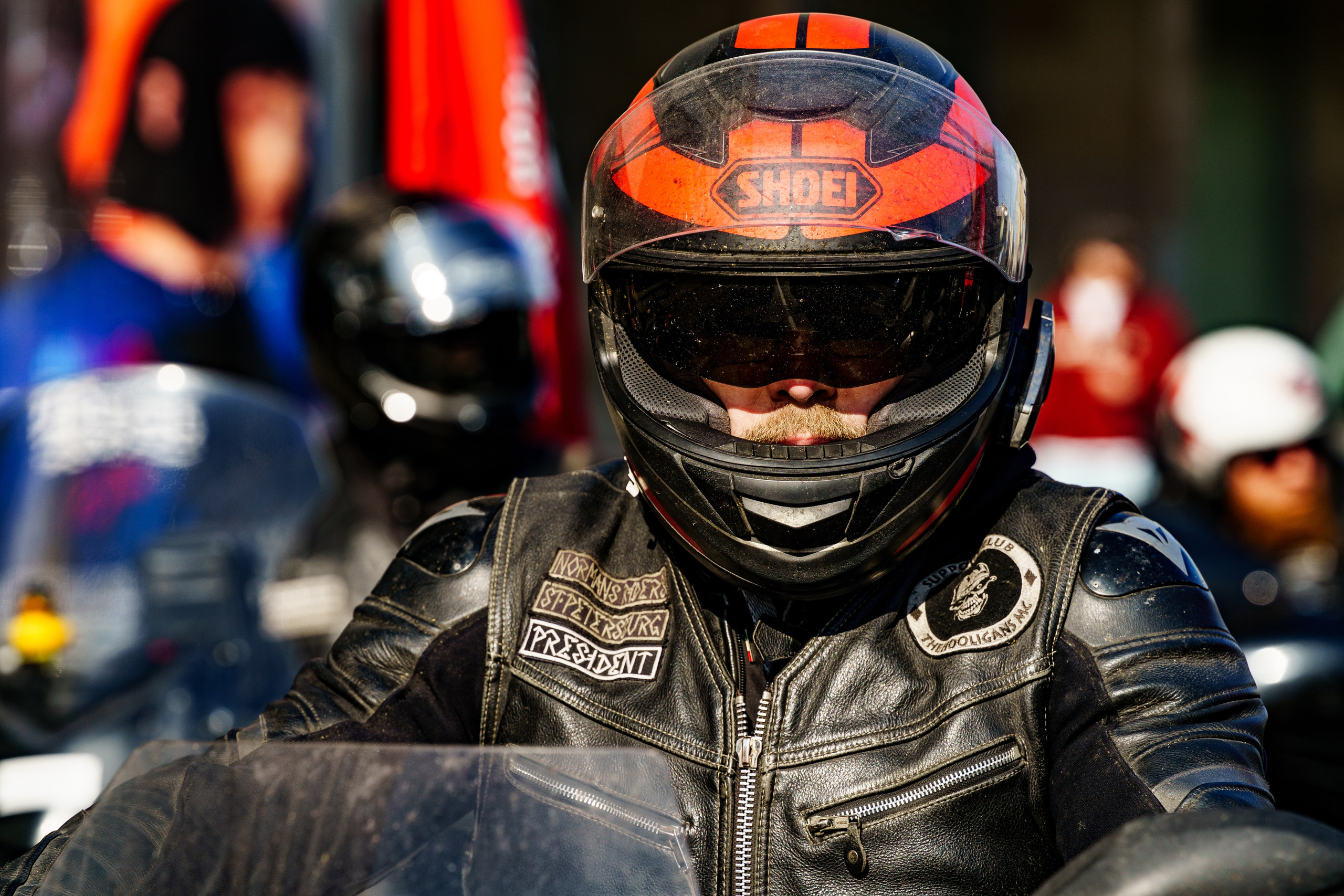 Прохват мотоклуба Norman Riders ч.1. Концертный и репортажный фотограф в Санкт-Петербурге Слава Пахомов