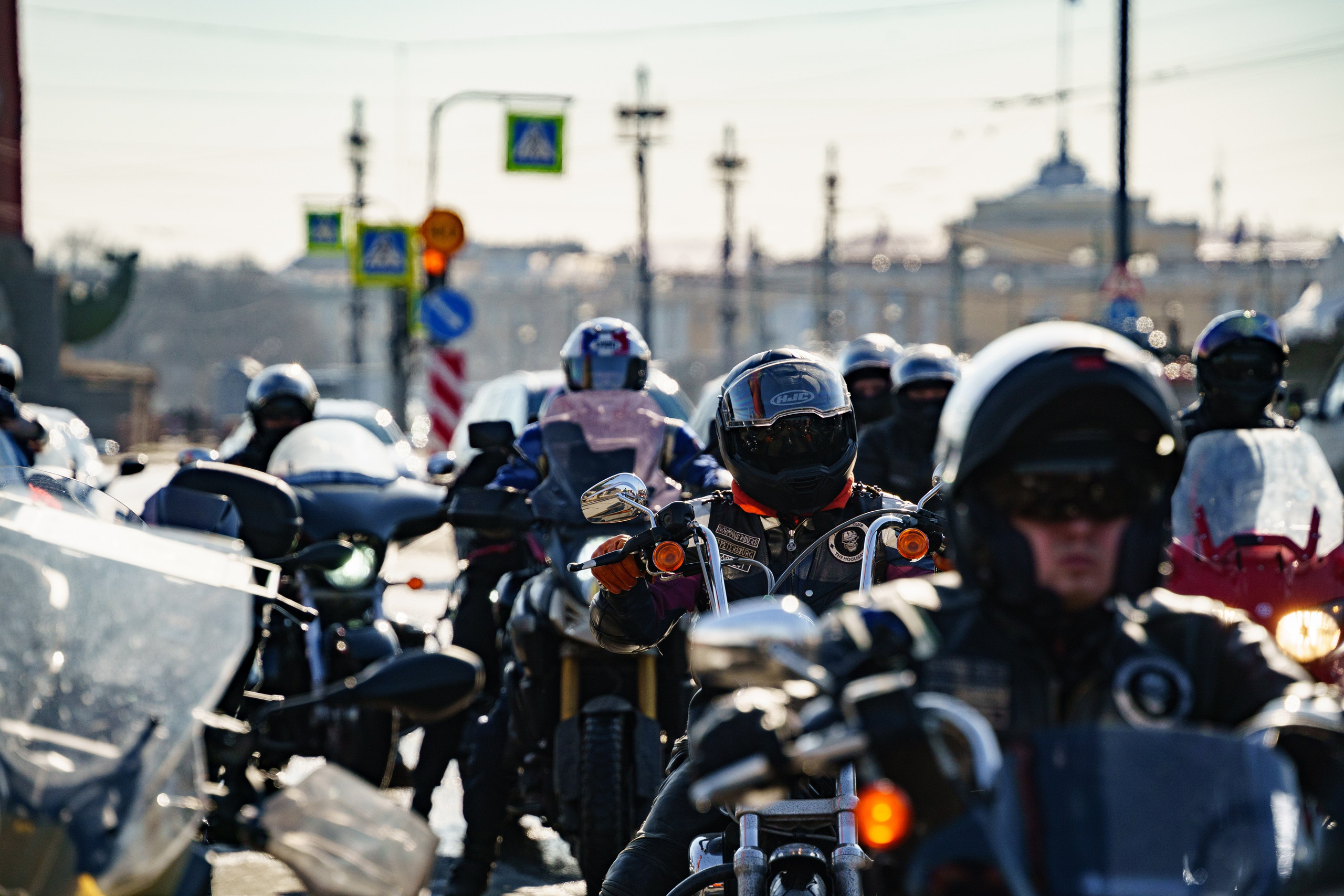 Прохват мотоклуба Norman Riders ч.1. Концертный и репортажный фотограф в Санкт-Петербурге Слава Пахомов