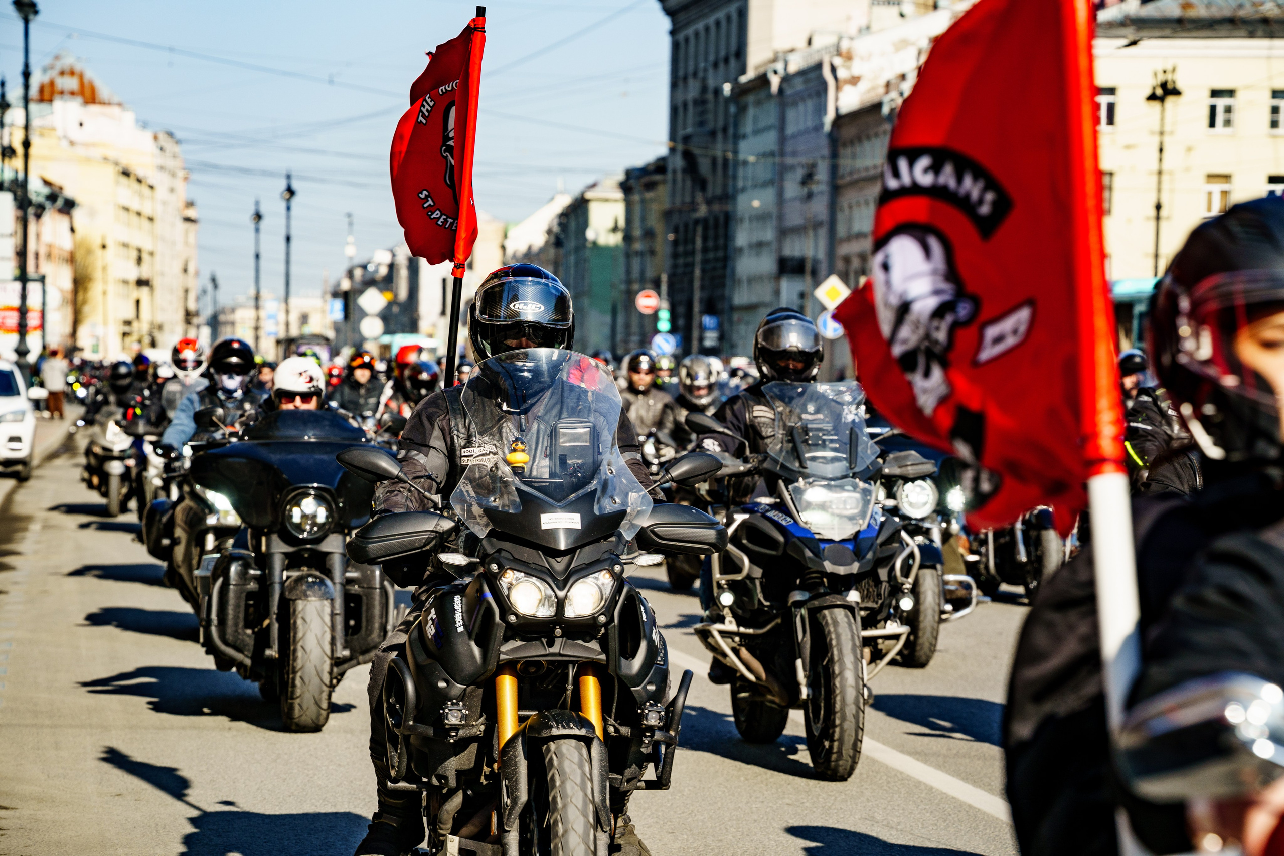 Прохват мотоклуба Norman Riders ч.1. Концертный и репортажный фотограф в Санкт-Петербурге Слава Пахомов