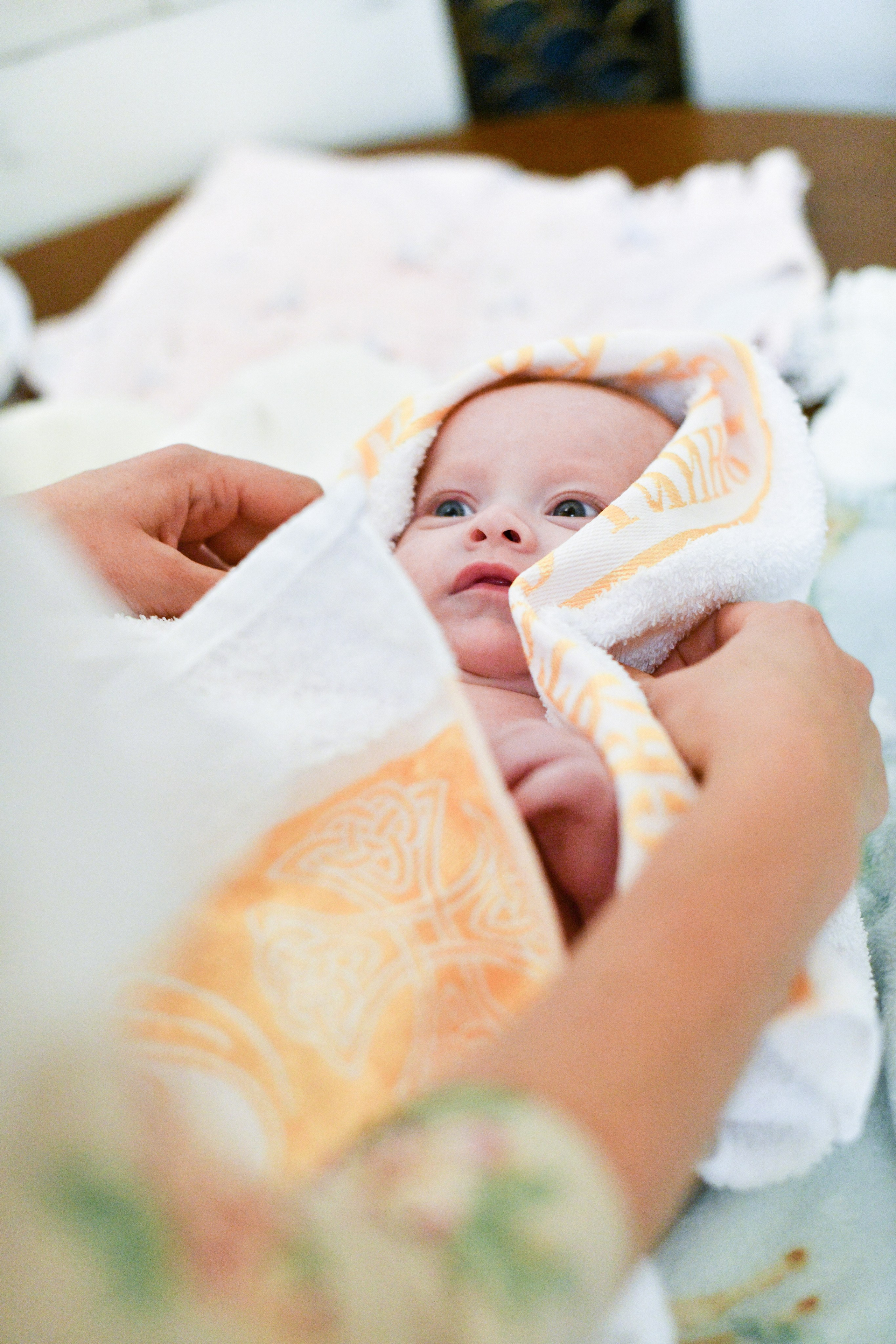 Крещение Марии. Церковь Покрова Пресвятой Богородицы в Ясенево. Свадебный и портретный фотограф в Москве Галина Борисова