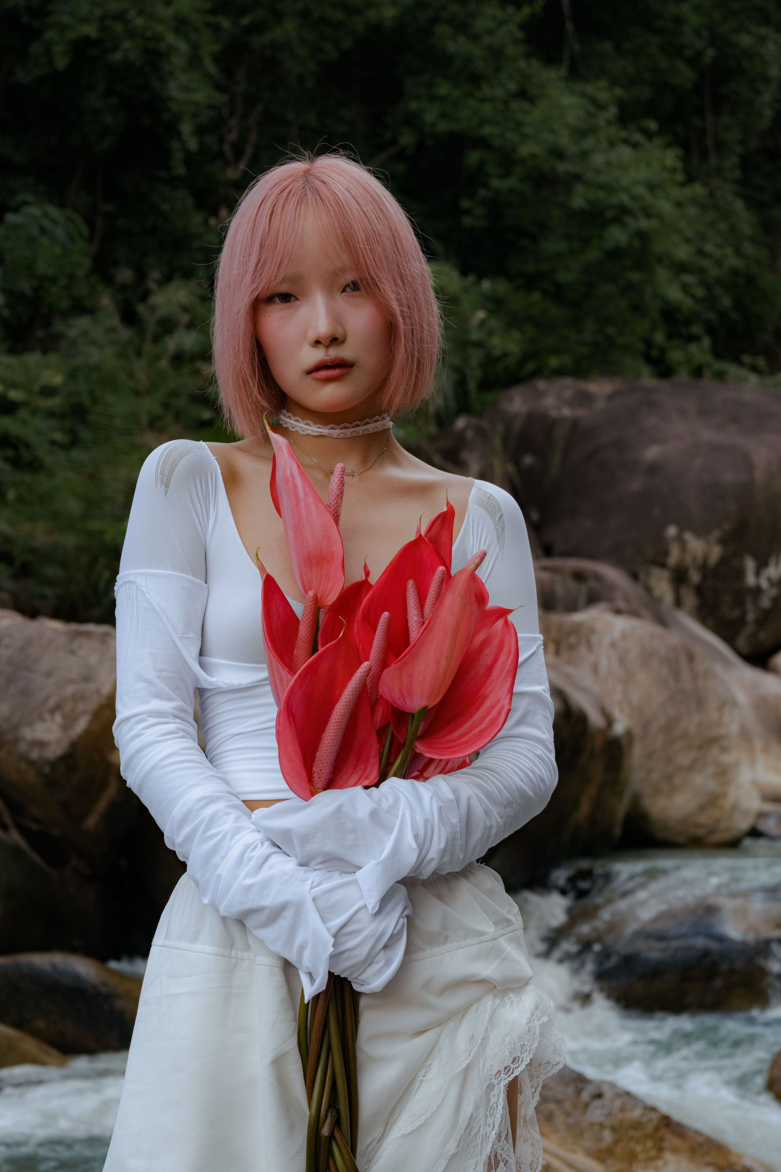 Location "Ba Ho Waterfall". Portrait photographer Nha Trang | Julia Meshanina