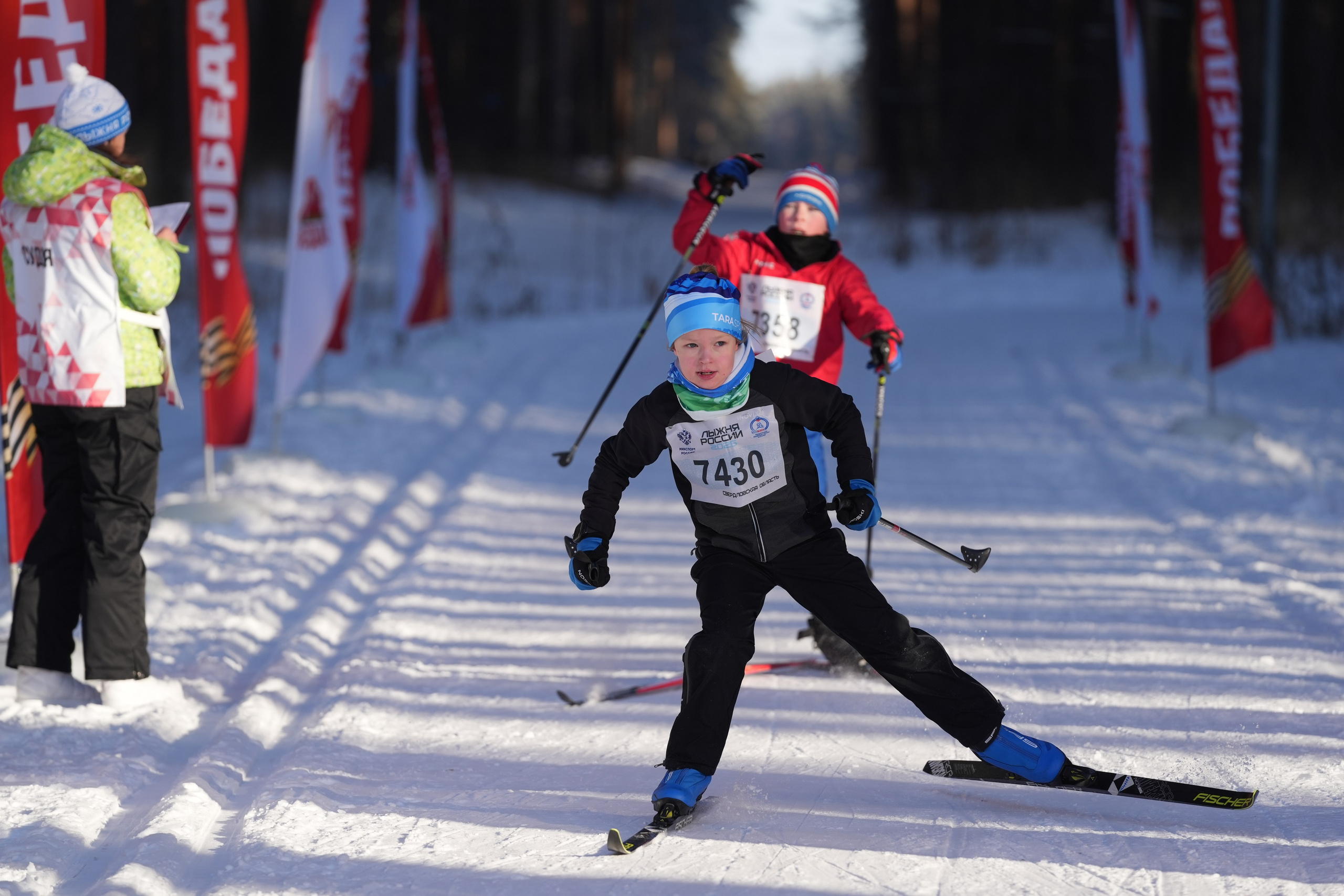 Лыжня России 2025. Фотограф в детский сад в Екатеринбурге, выпускные альбомы Юлия Умерова