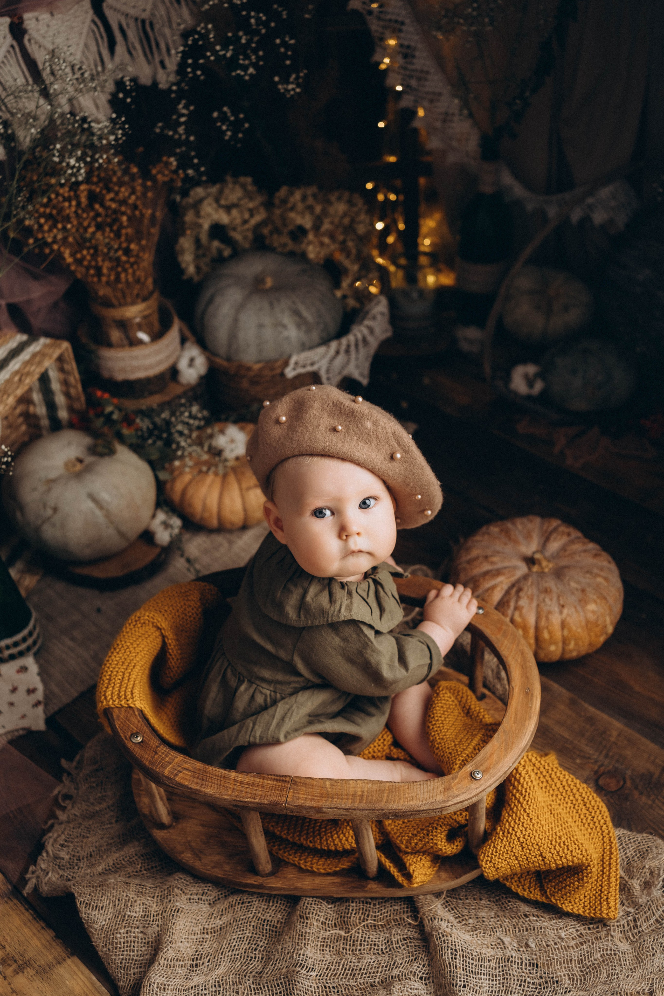 Тыквенный фотопроект. Семейный и детский фотограф новорожденных Ульяновск