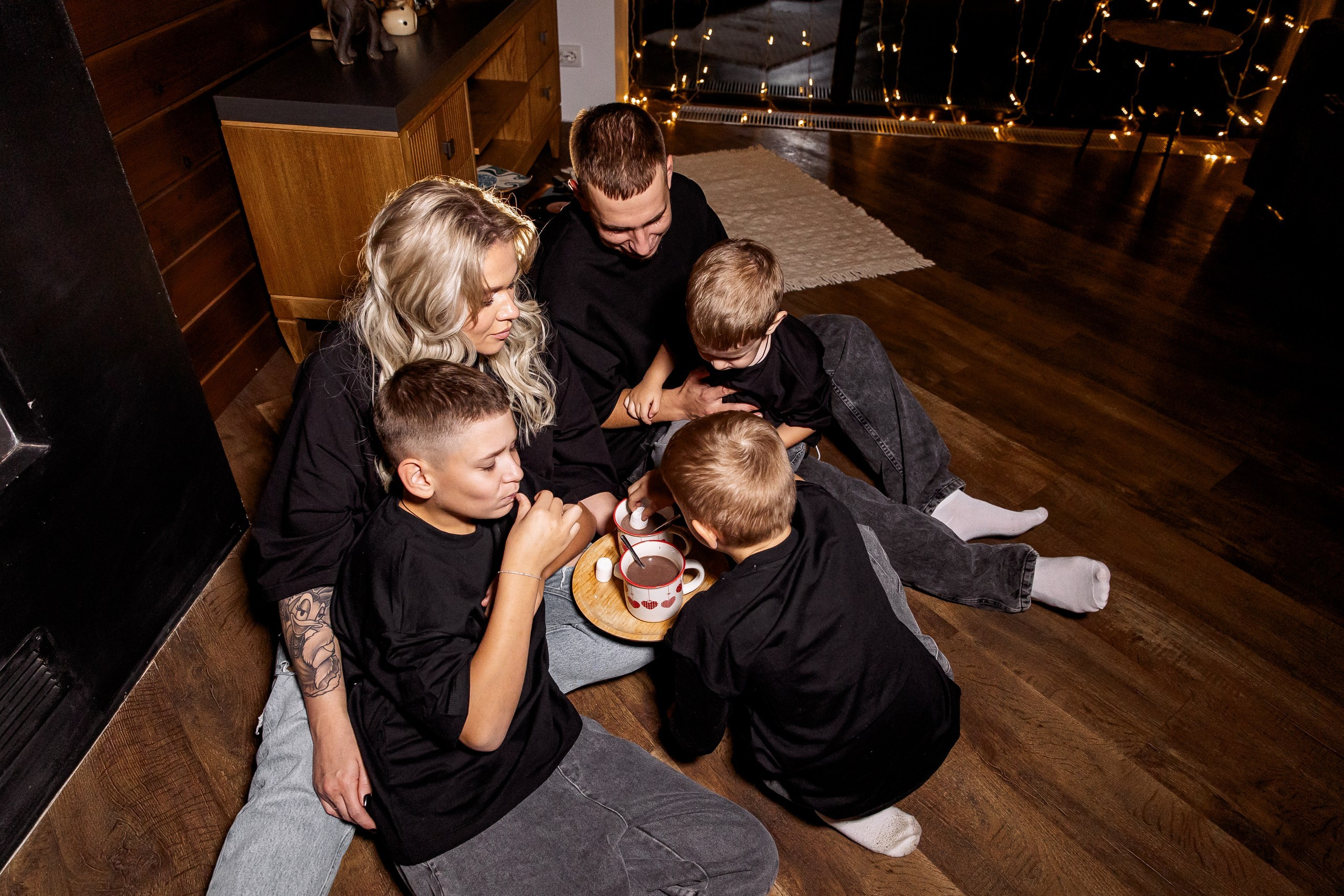 Эдуард и Дарья с сыновьями. Свадебный и семейный фотограф в Челябинске Юлия Ишимова