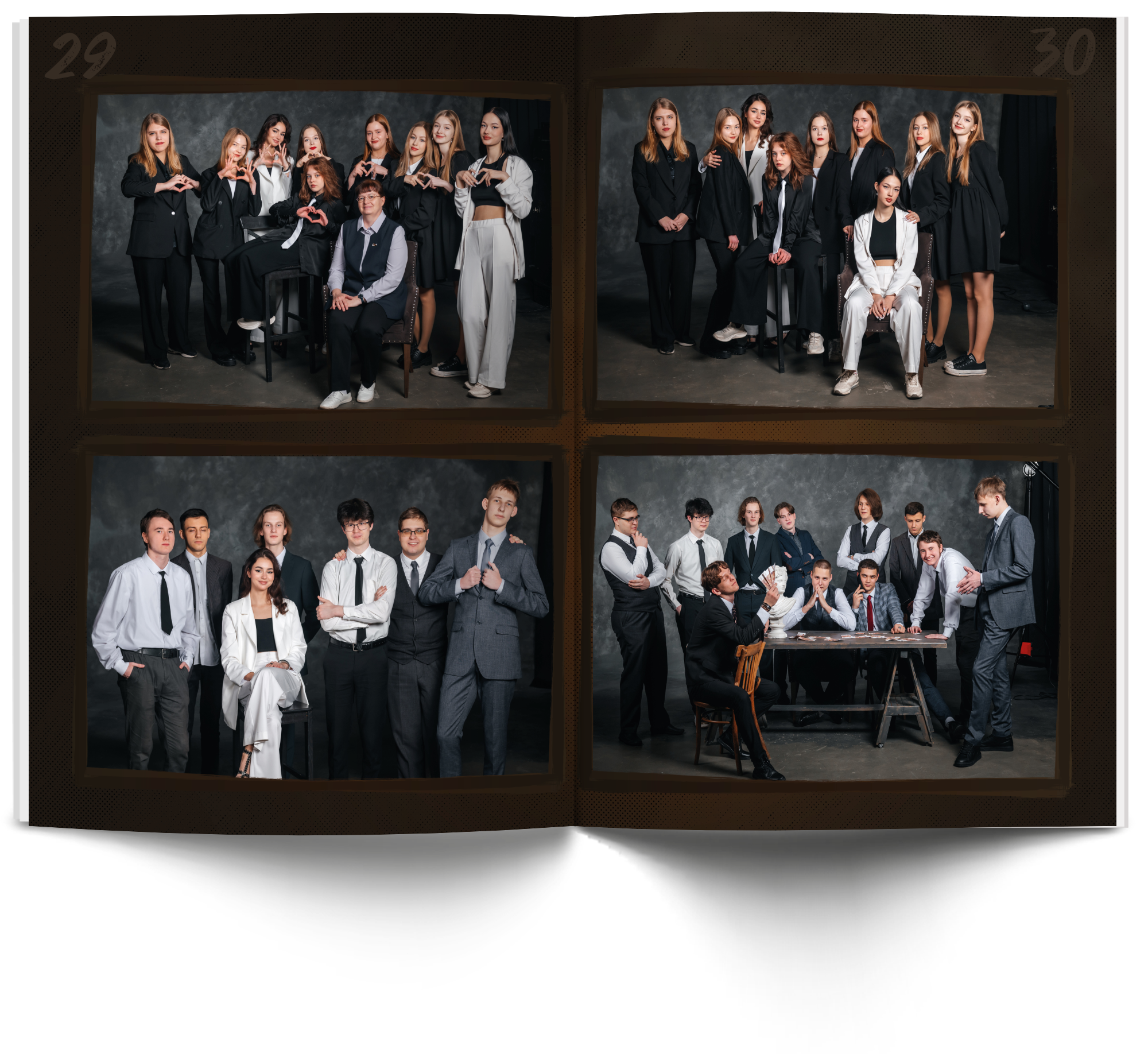 Старшие классы. Современные выпускные альбомы в Новосибирске