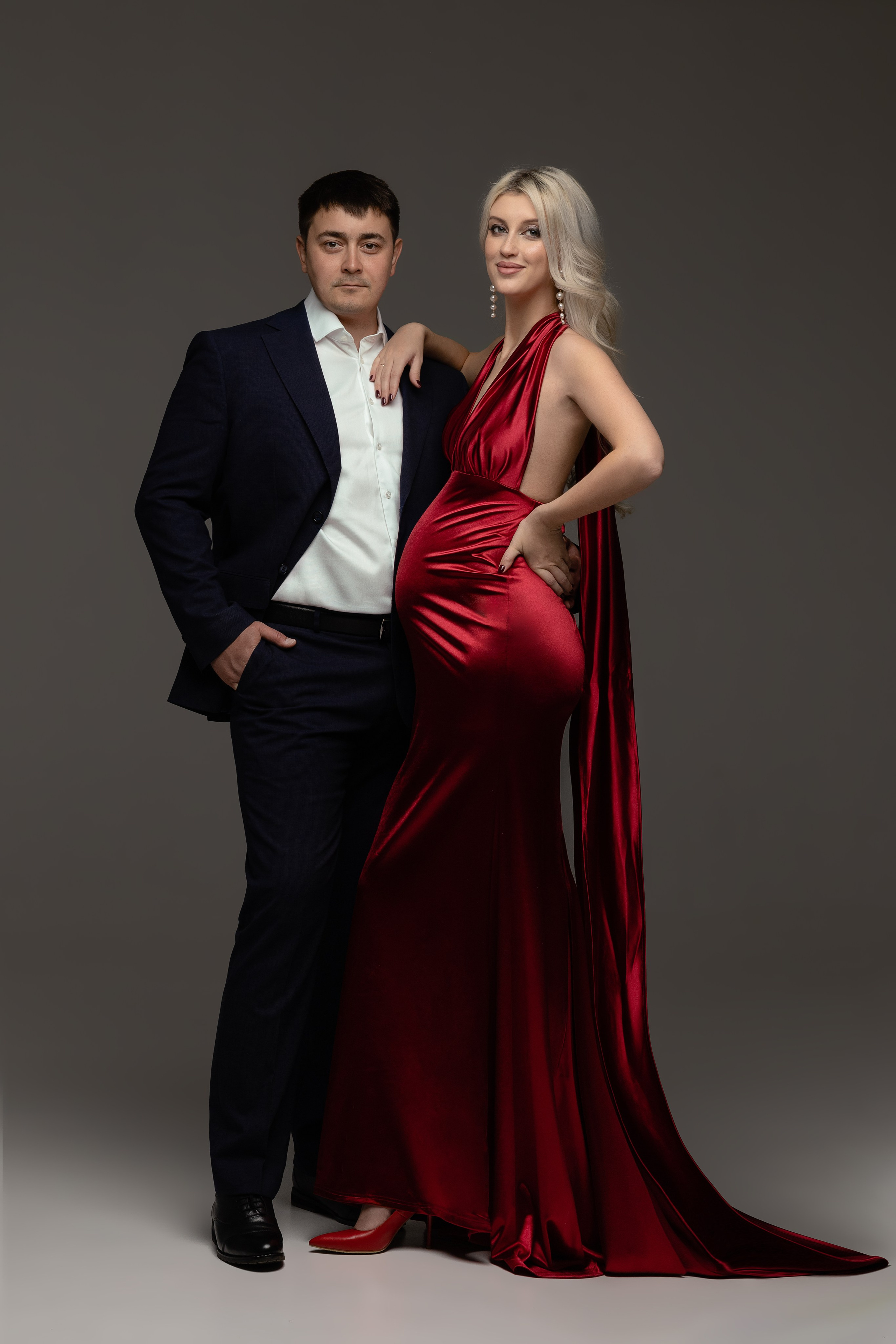 Красное платье трансформер 42-48 р-р