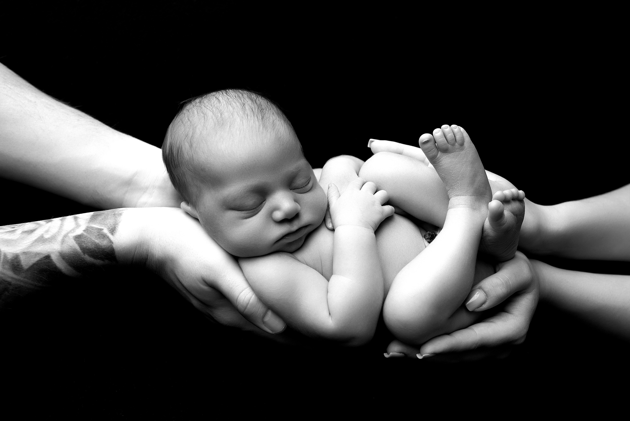 Новорождённые девочки. Детский фотограф новорождённых в Минске Боровик Екатерина