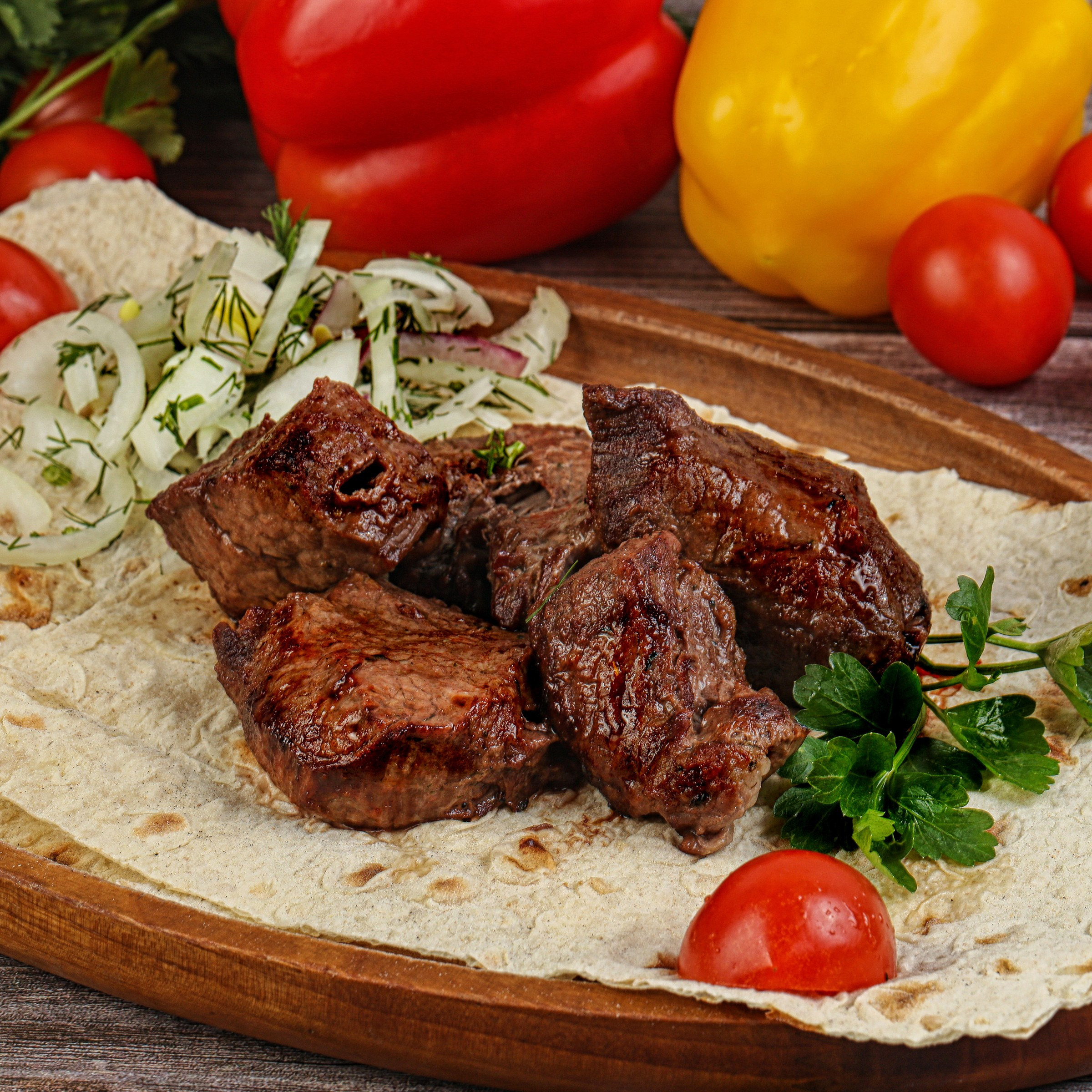 Съемка шашлыков и стейков. Фуд-фотограф Андрей Старостин — съемка еды в Москве. 9000 руб. в час