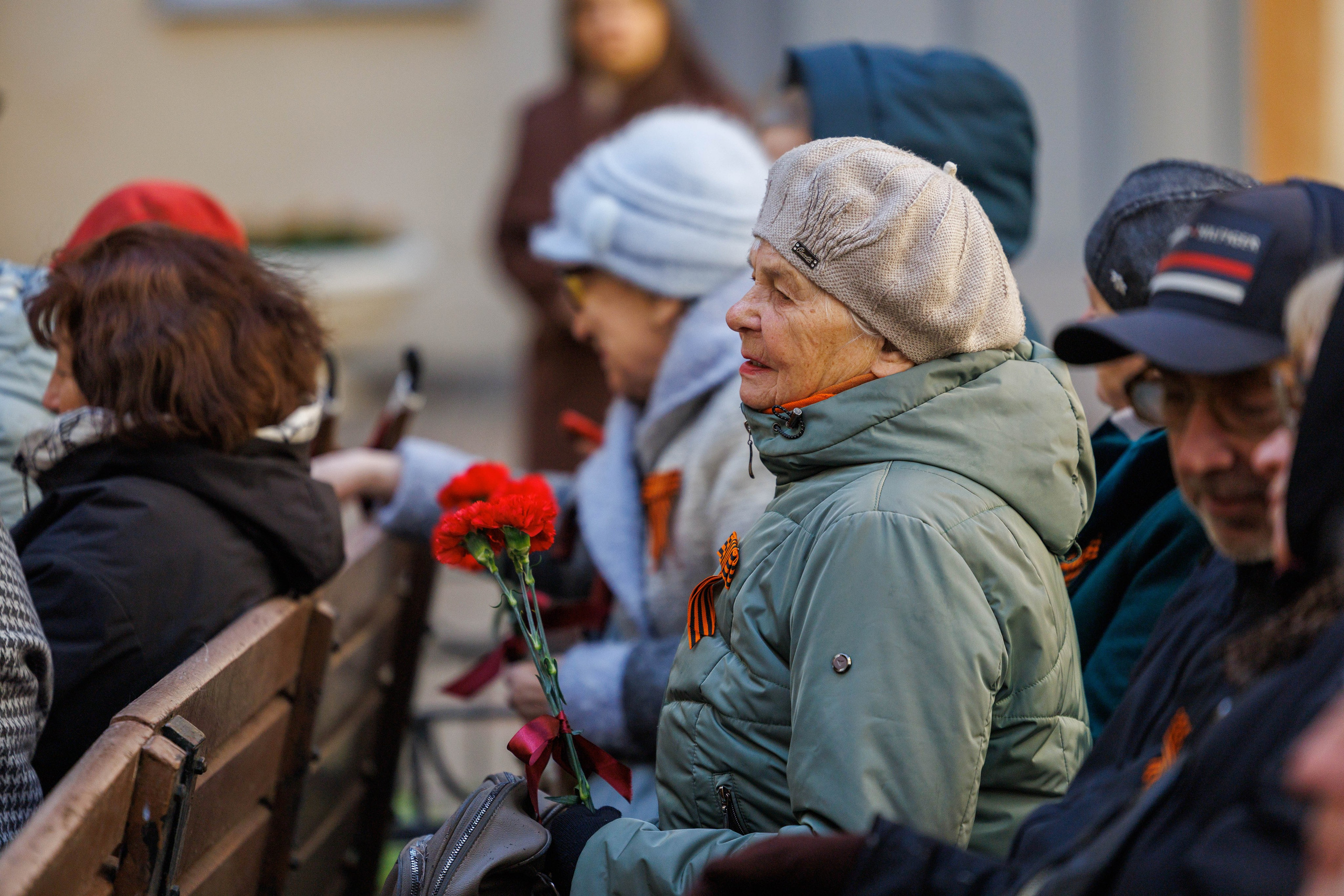 Празднование 9 МАЯ в одном Питерском дворе