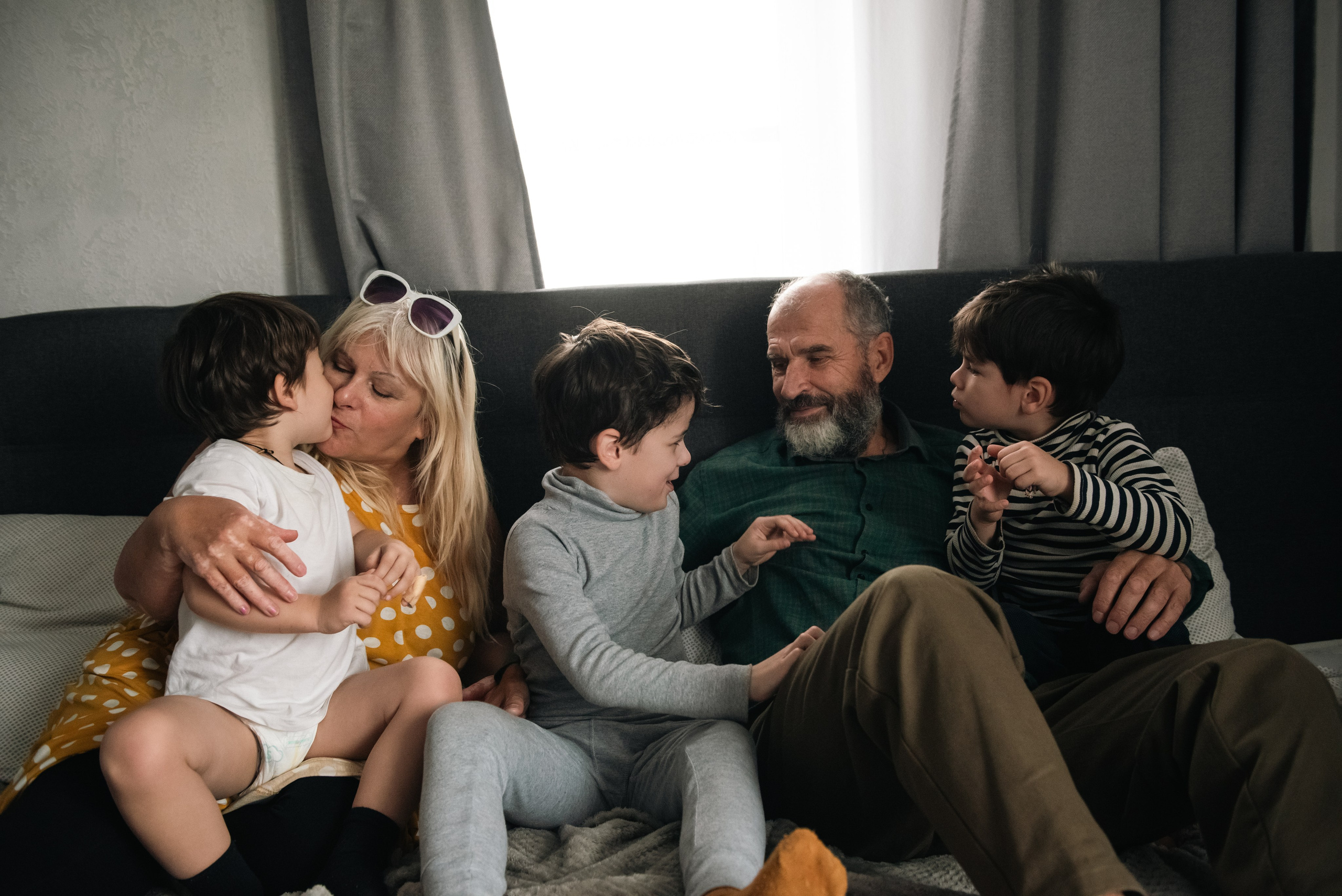 С дедушкой. Фотограф, визажист. Москва