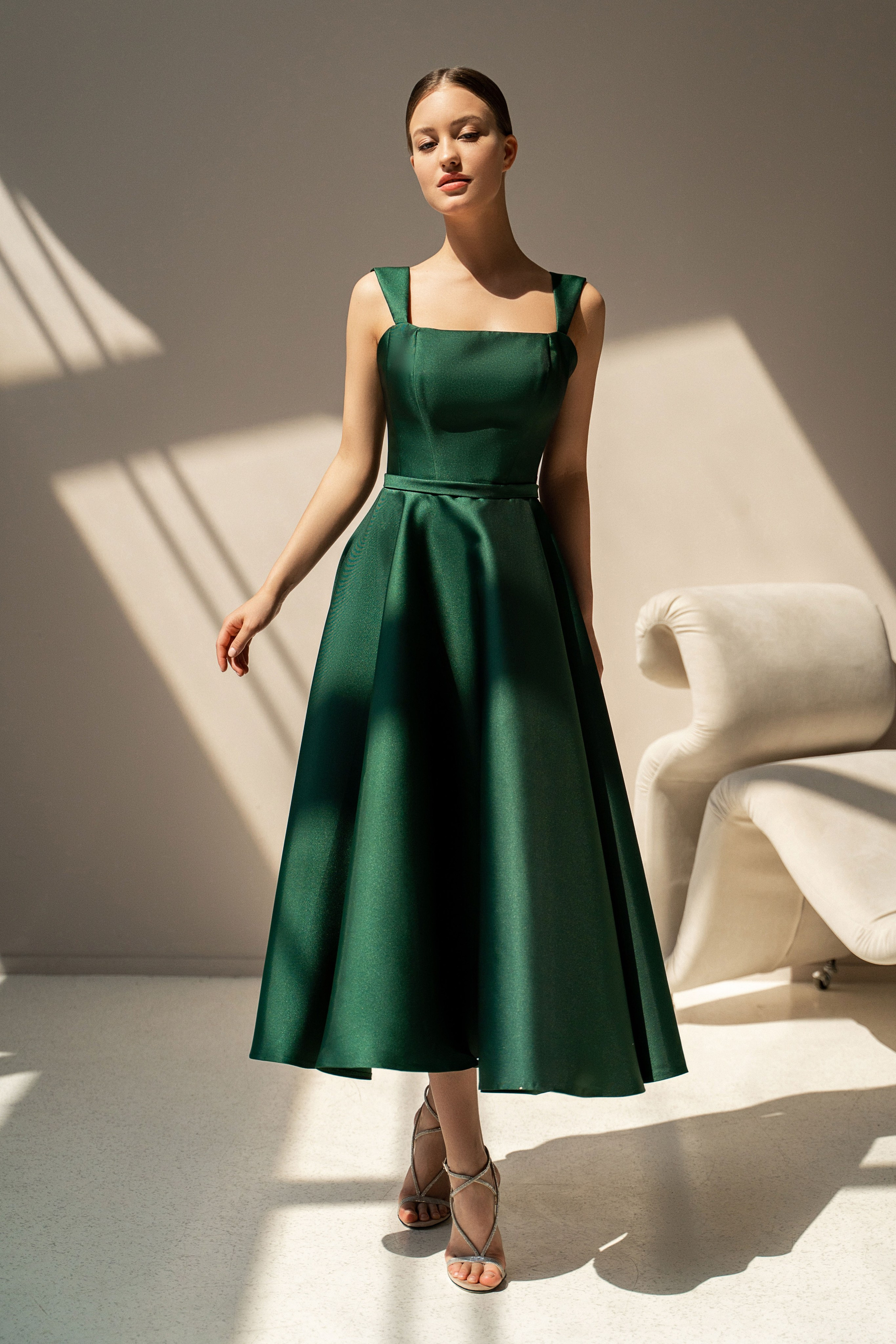 Съемка вечерних платьев NOLLA с Анастасией. Свадебный и портретный фотограф Клипа Максим