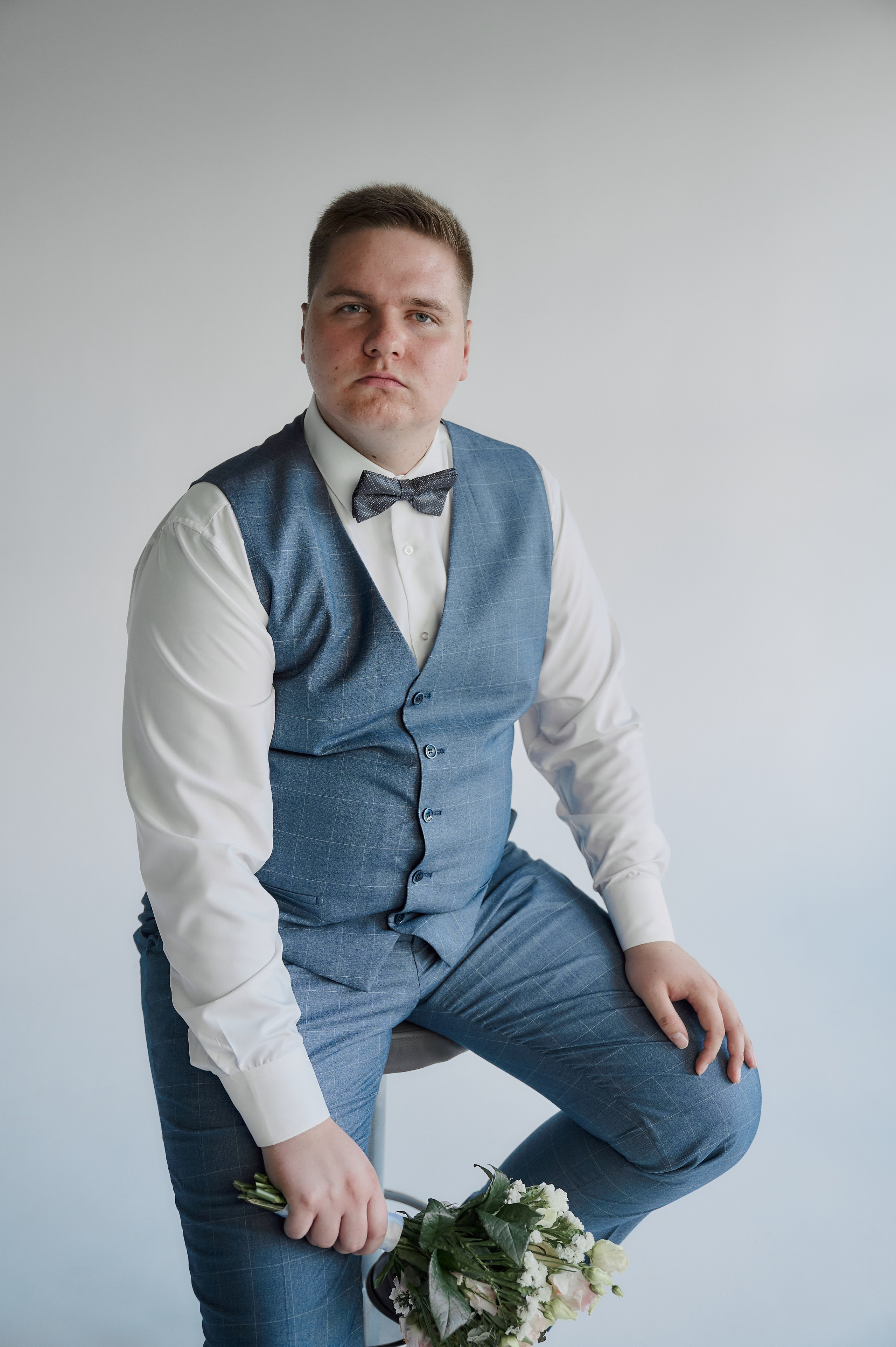 Свадебная фотосессия в студии. Свадебный фотограф в Туле Никита Беляев