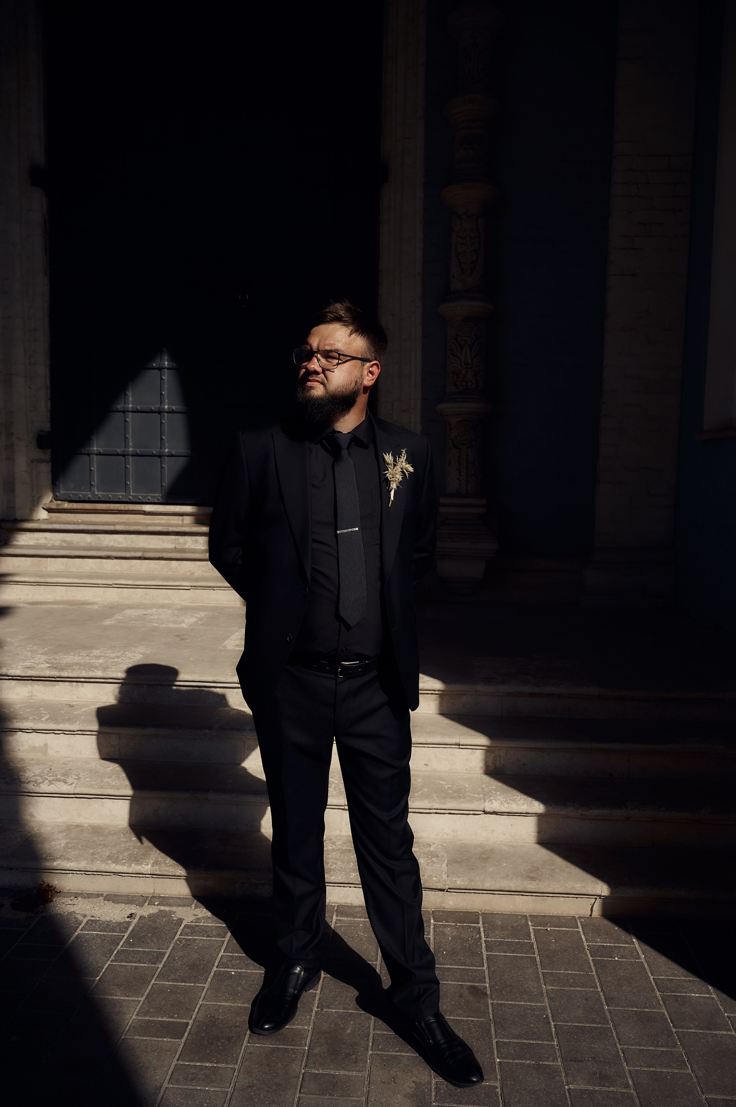 Свадебная фотосессия в Туле в черном. Свадебный фотограф в Туле Никита Беляев