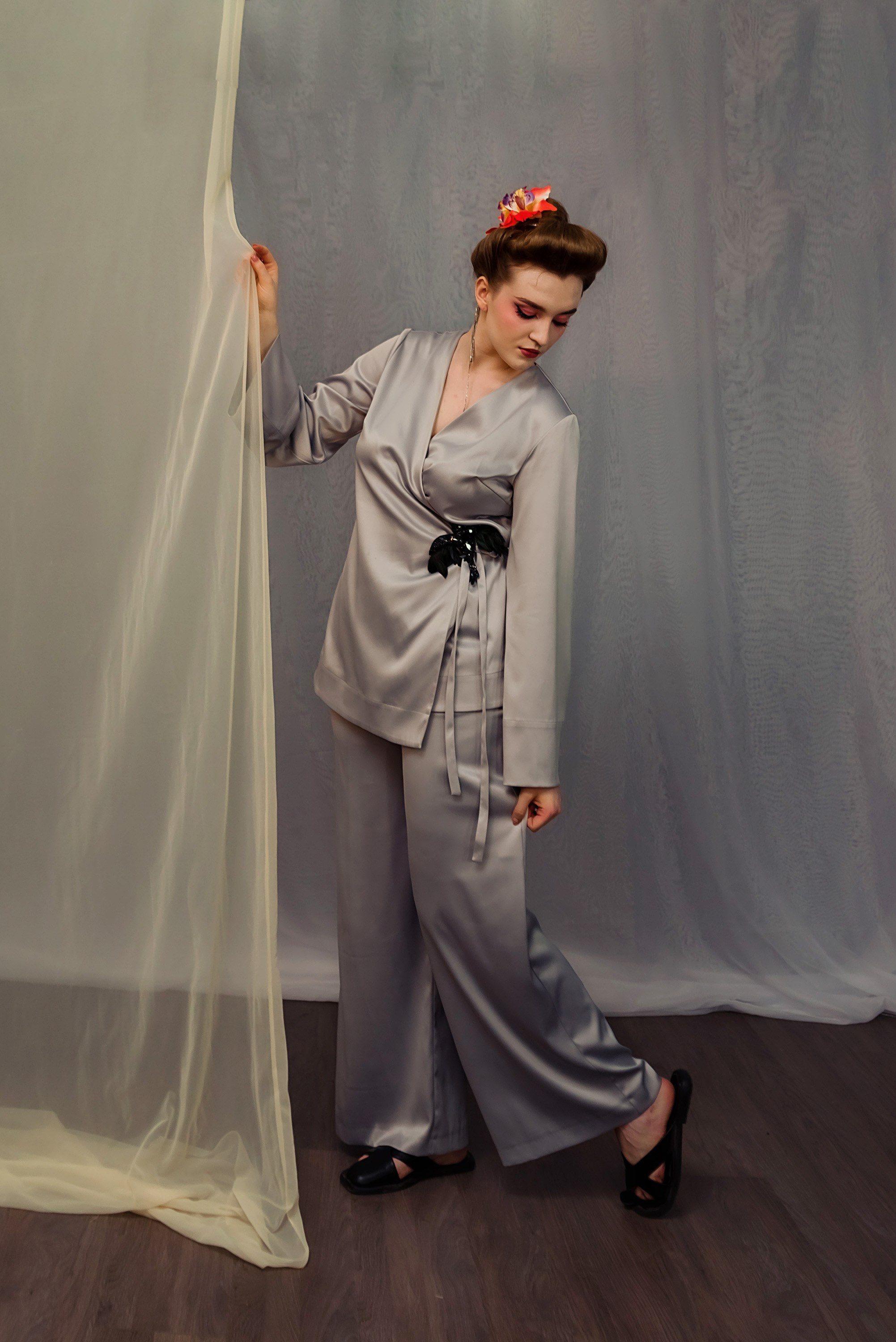 Съемка в стиле Гейша. Фотограф Тула творческие фотосессии недорого Ольга Ромашина