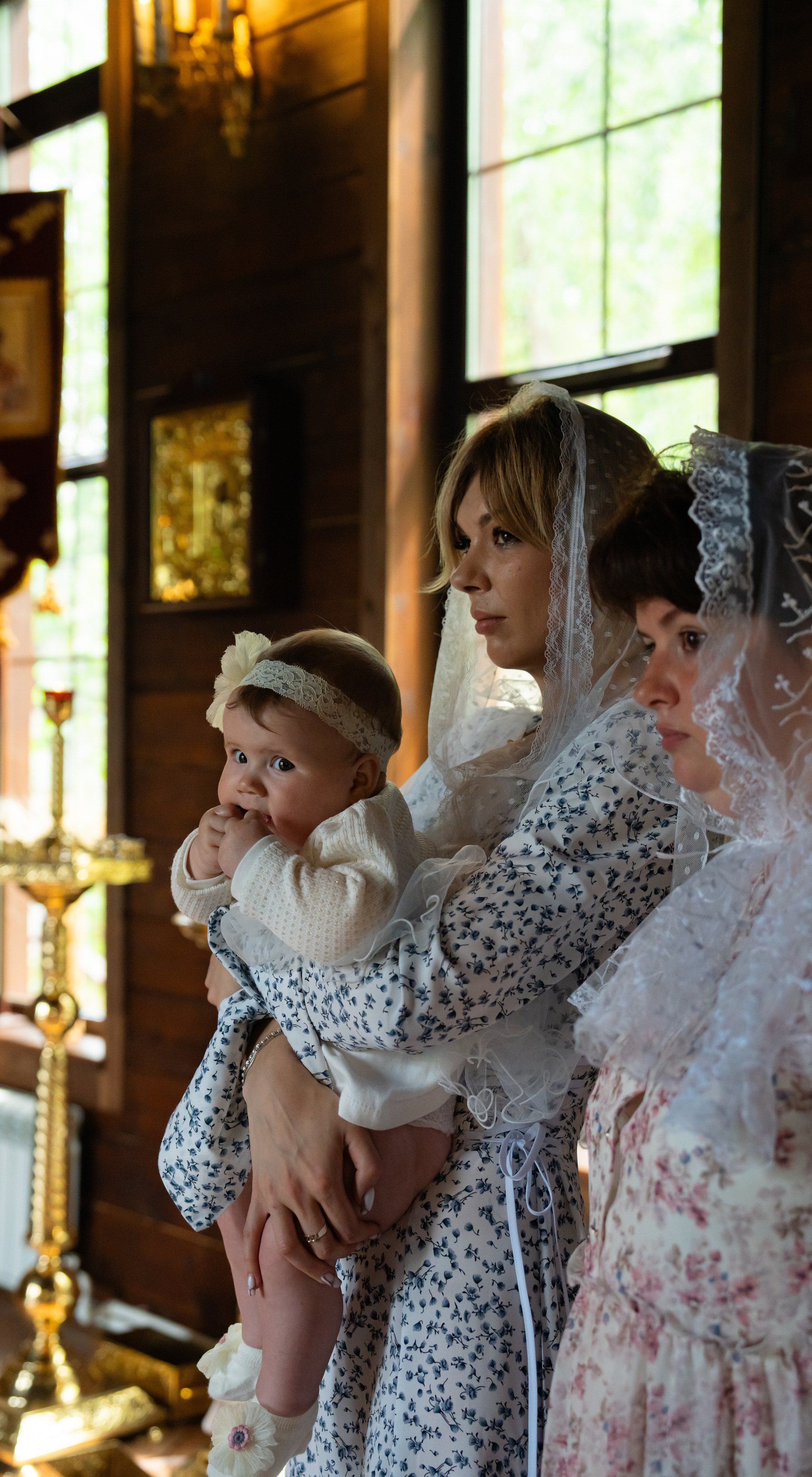 Таинство Крещения Евгении. Крамер Юлиана детский и семейный фотограф