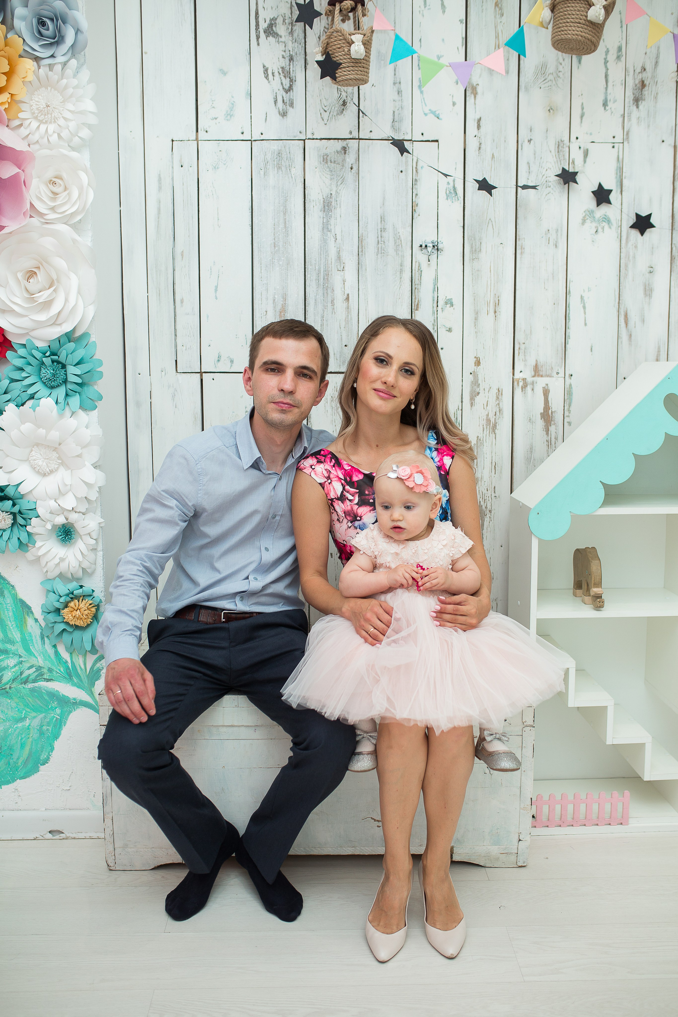 Годик Полине. Фотограф на Крещение, семейный фотограф в Москве