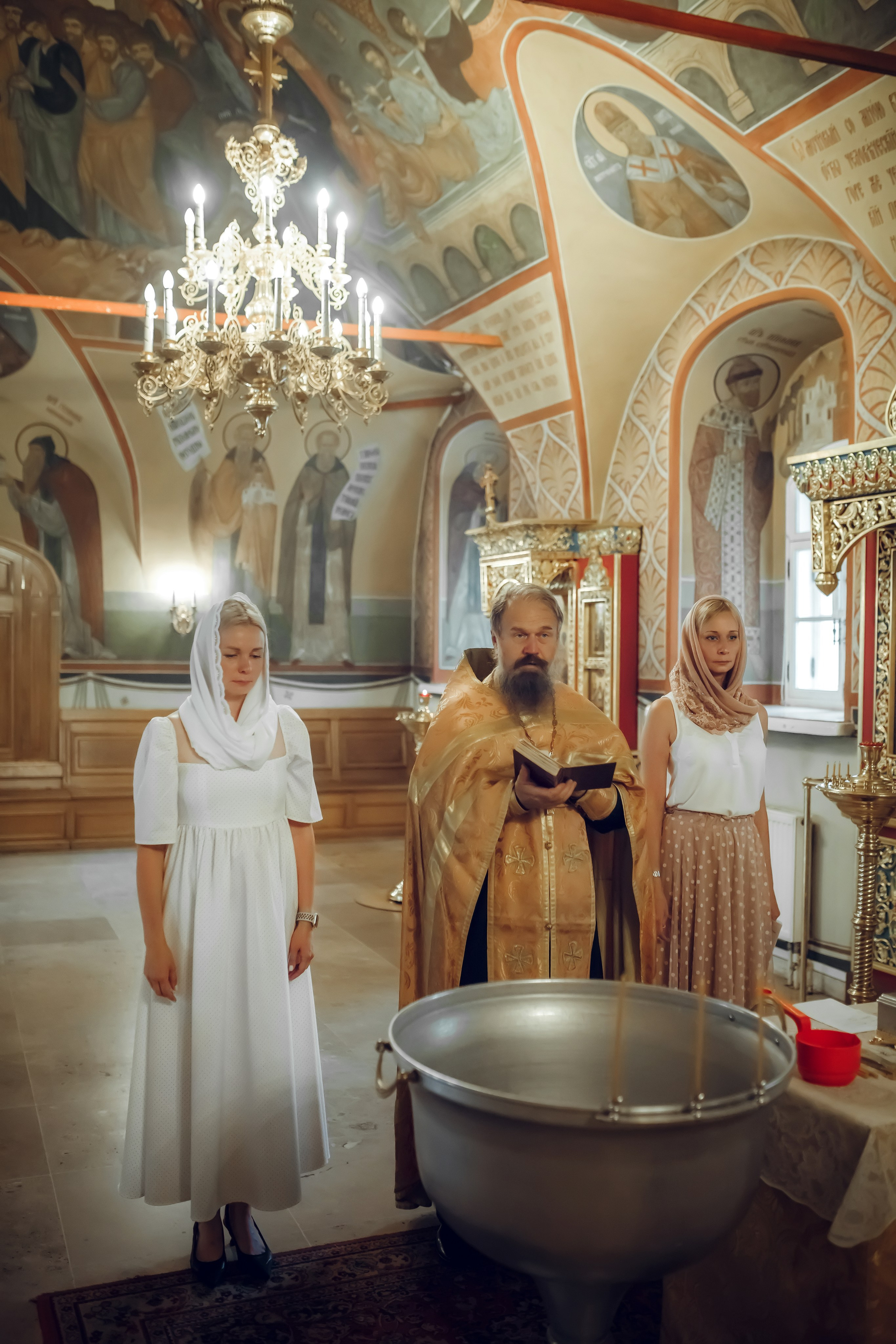 Крещение Яны. Фотограф на Крещение, семейный фотограф в Москве