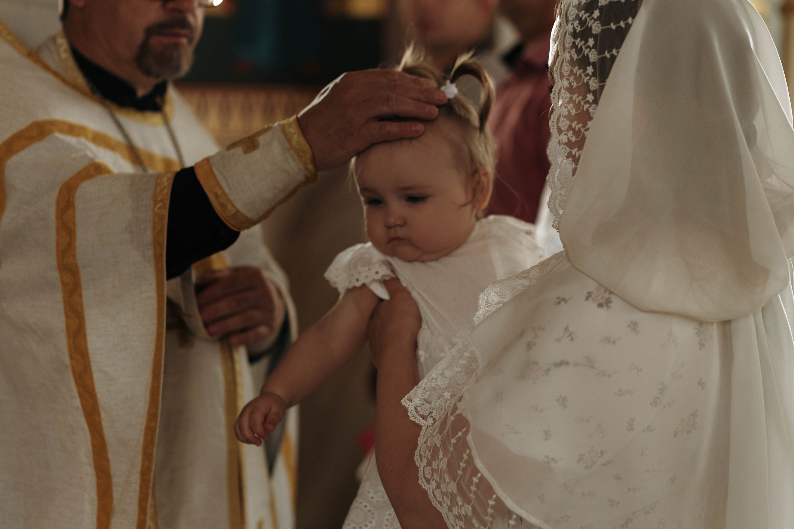 Таинство Крещения Сони. Фотограф Сальск Катерина