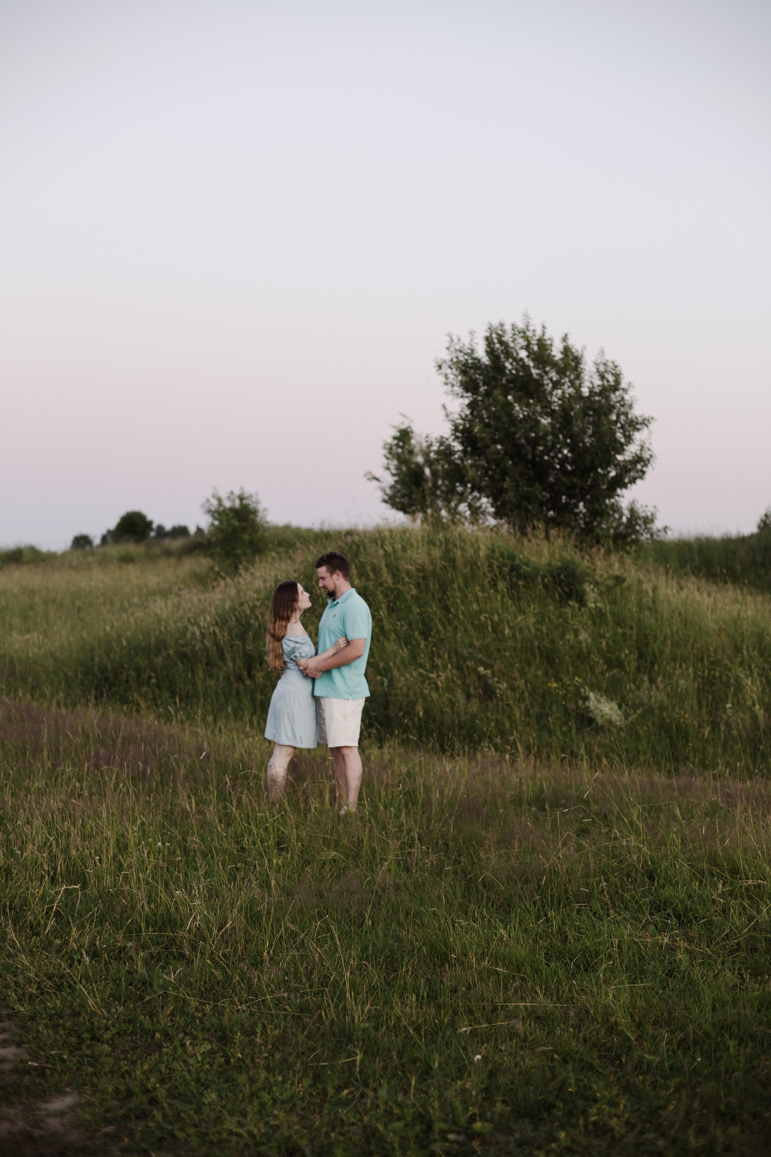 Колтушские высоты — Марина и Сергей. Портретный фотограф в Санкт-Петербурге Элина Ситникова
