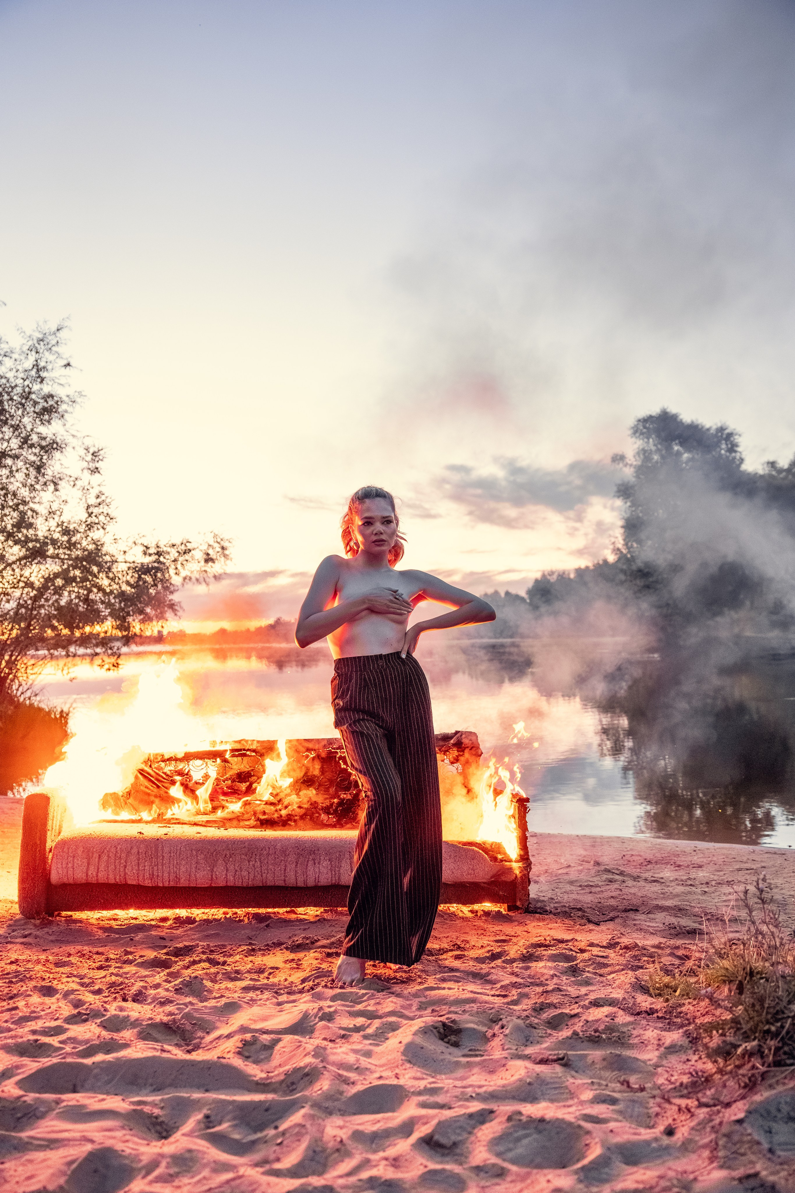 Огненная фотосессия. Фотограф в Казани Ольга Яшина