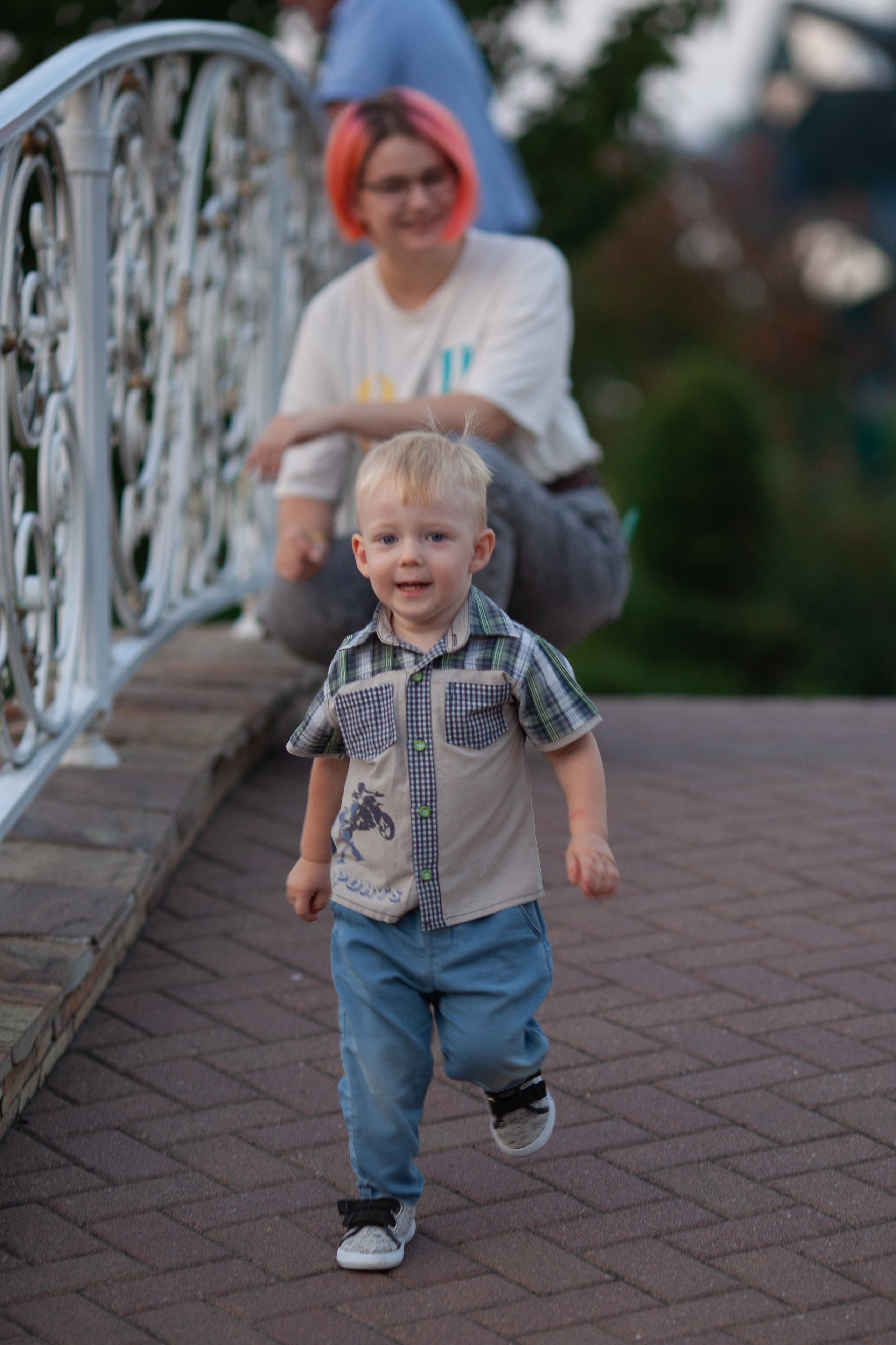 Летняя семейная фотосессия по парку. Фотограф Ставрополь Пятигорск Елизавета Дарина