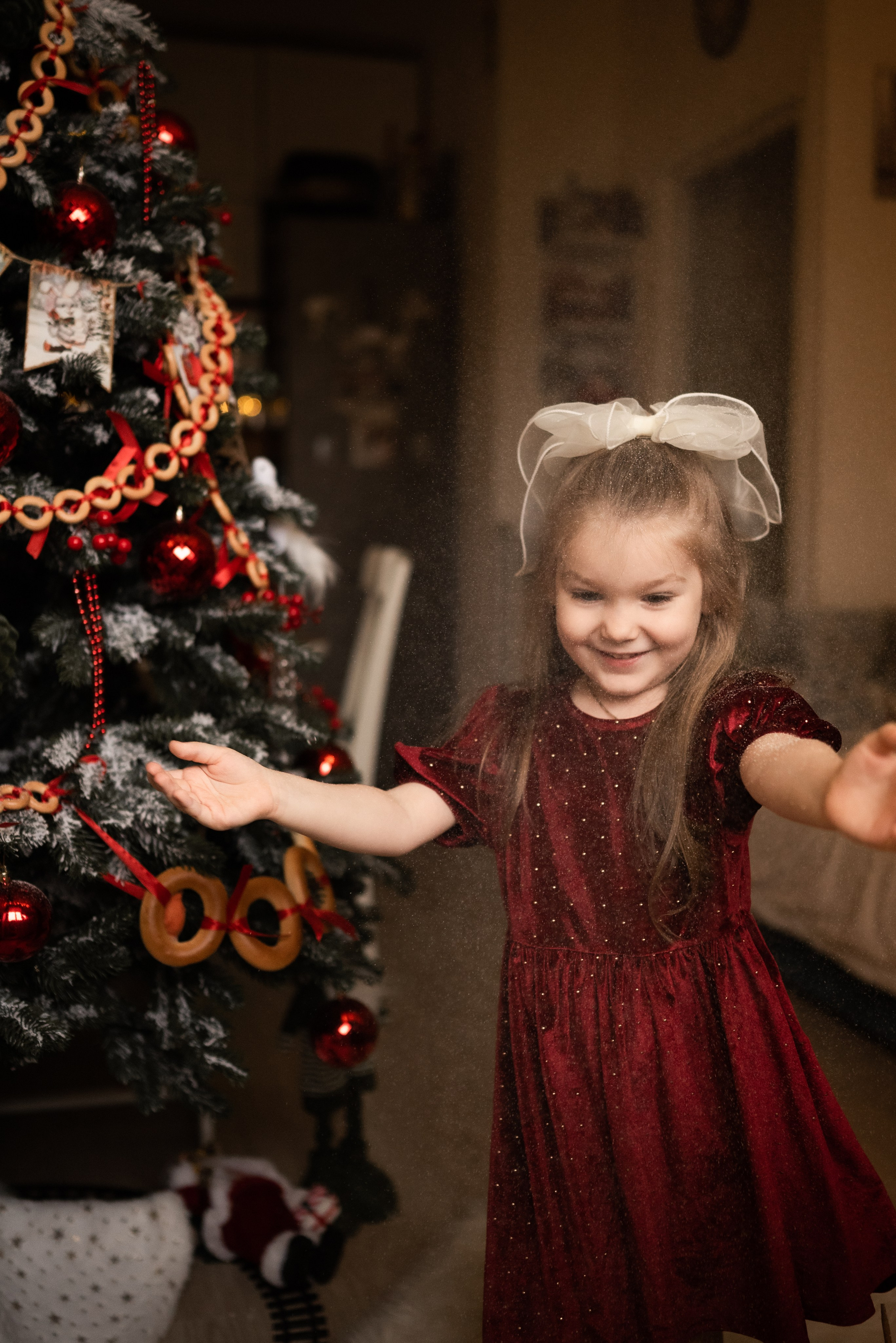 Новогодняя история Варвары. Фотограф Ксения Огородова портфолио