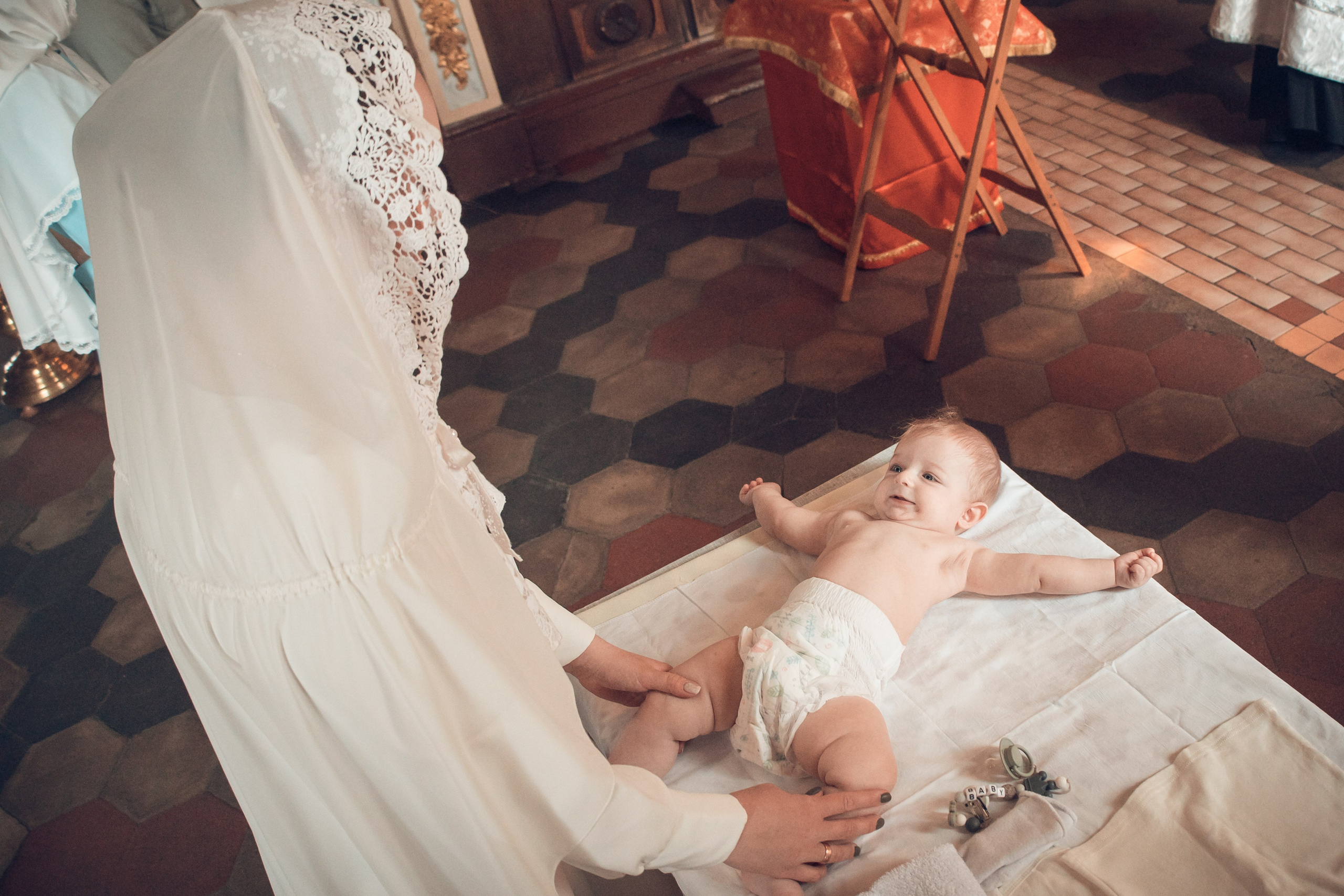 Таинство Крещения Ивана. Борисо-Глебский кафедральный собор. Семейный фотограф в Рязани и Рязанской области