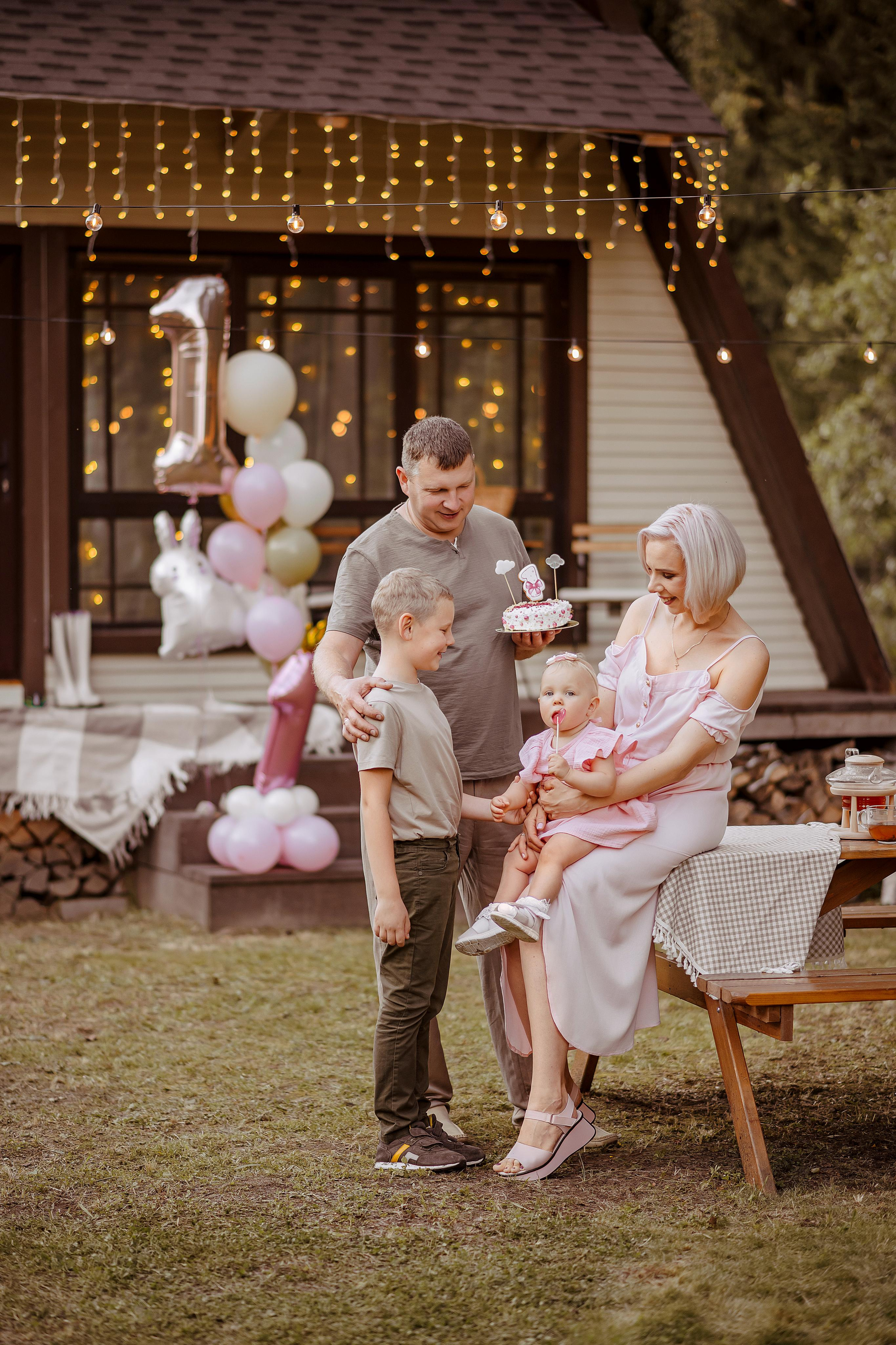 Первый день рождения. Свадебный, семейный и детский фотограф в Москве и области