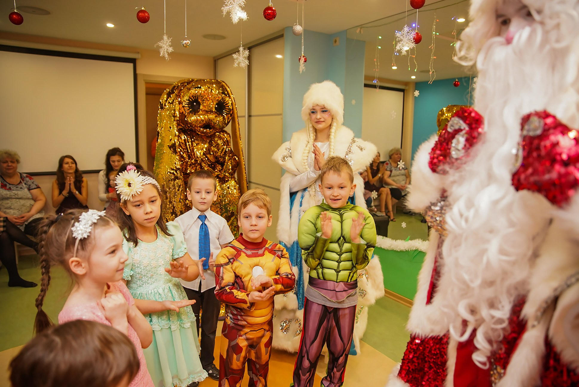 Новый год в частном детском садике. Семейный и детский фотограф в Нижнем Новгороде
