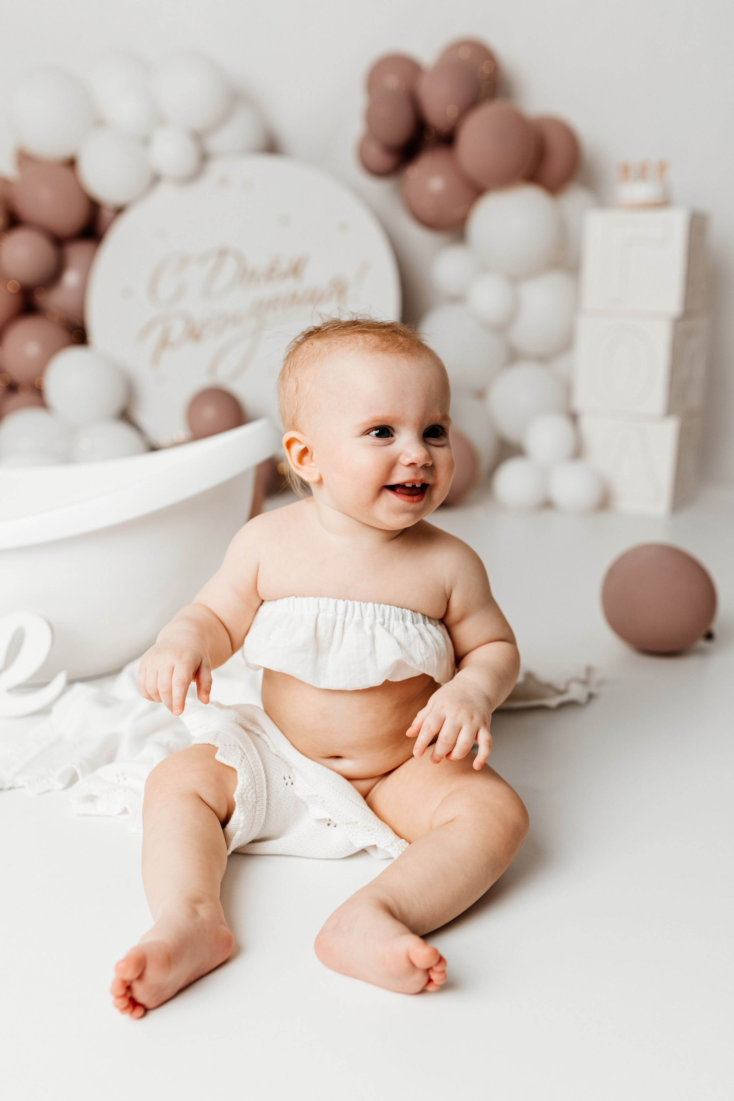 Годики. Фотограф новорождённых семейный фотограф Томск Елена Каплина