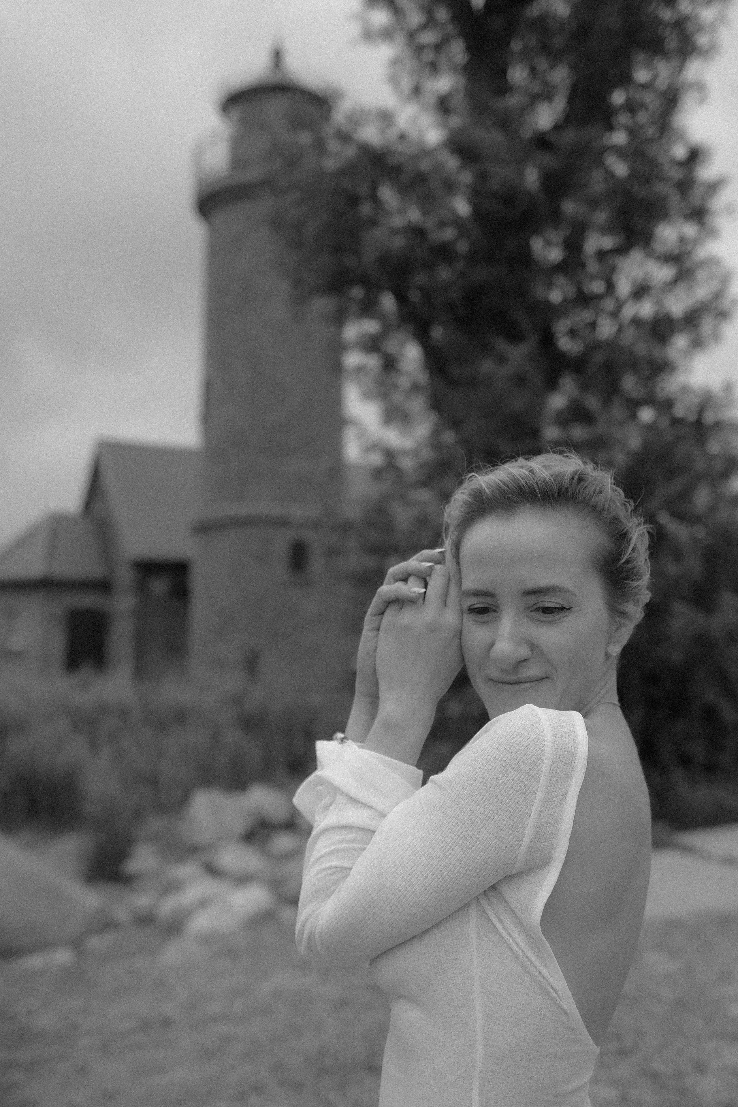 Катя. Маяк в Заливино. Фотограф в Калининграде Решетникова Алина