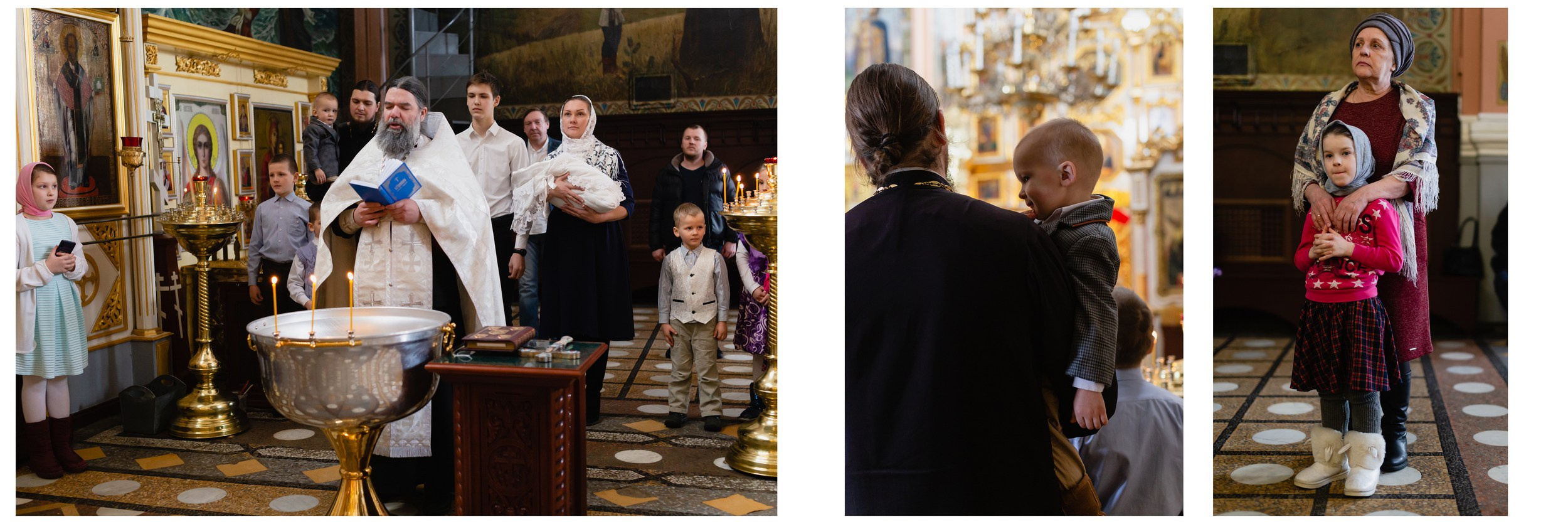 Фотокнига таинства крещения крестин