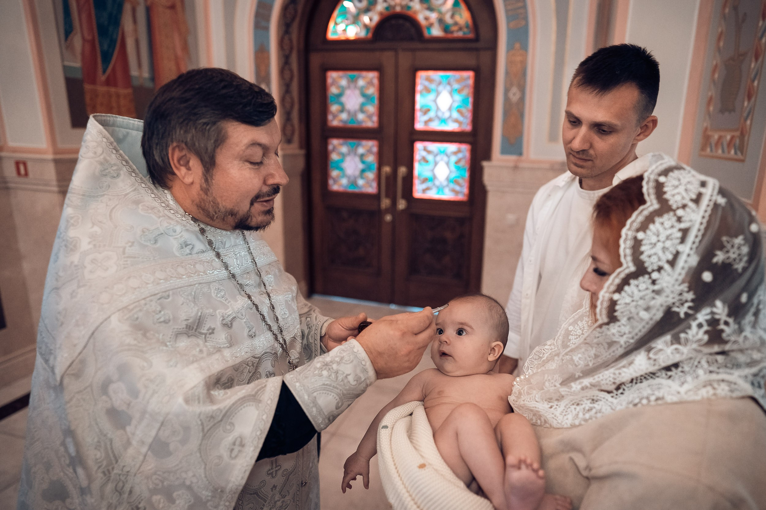 Крещение в Александро-Невском соборе Симферополь. Церковный фотограф Севастополь