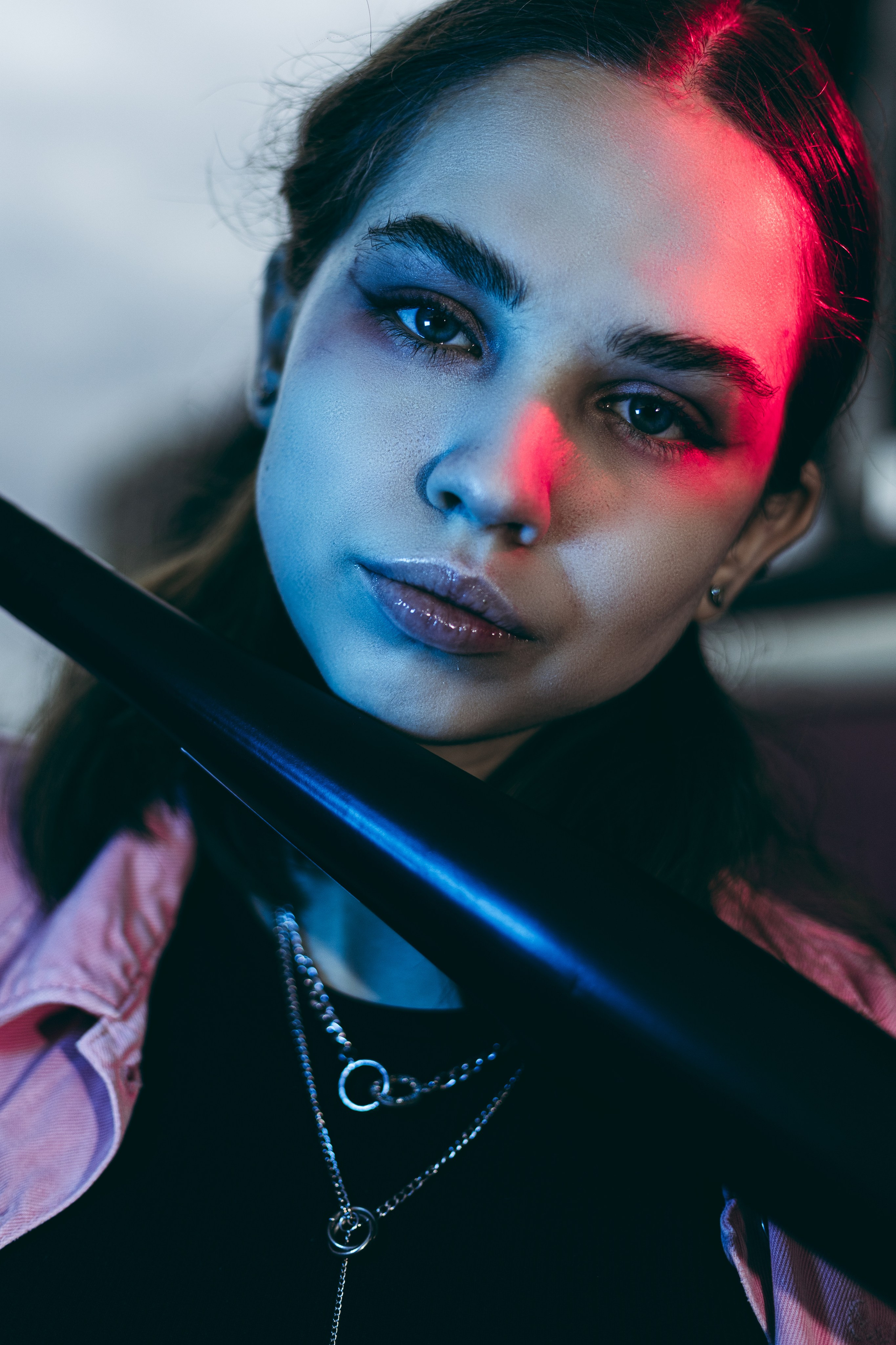 Алина, бита, цепь. Фотограф, Таганрог, Руслан Степущенко