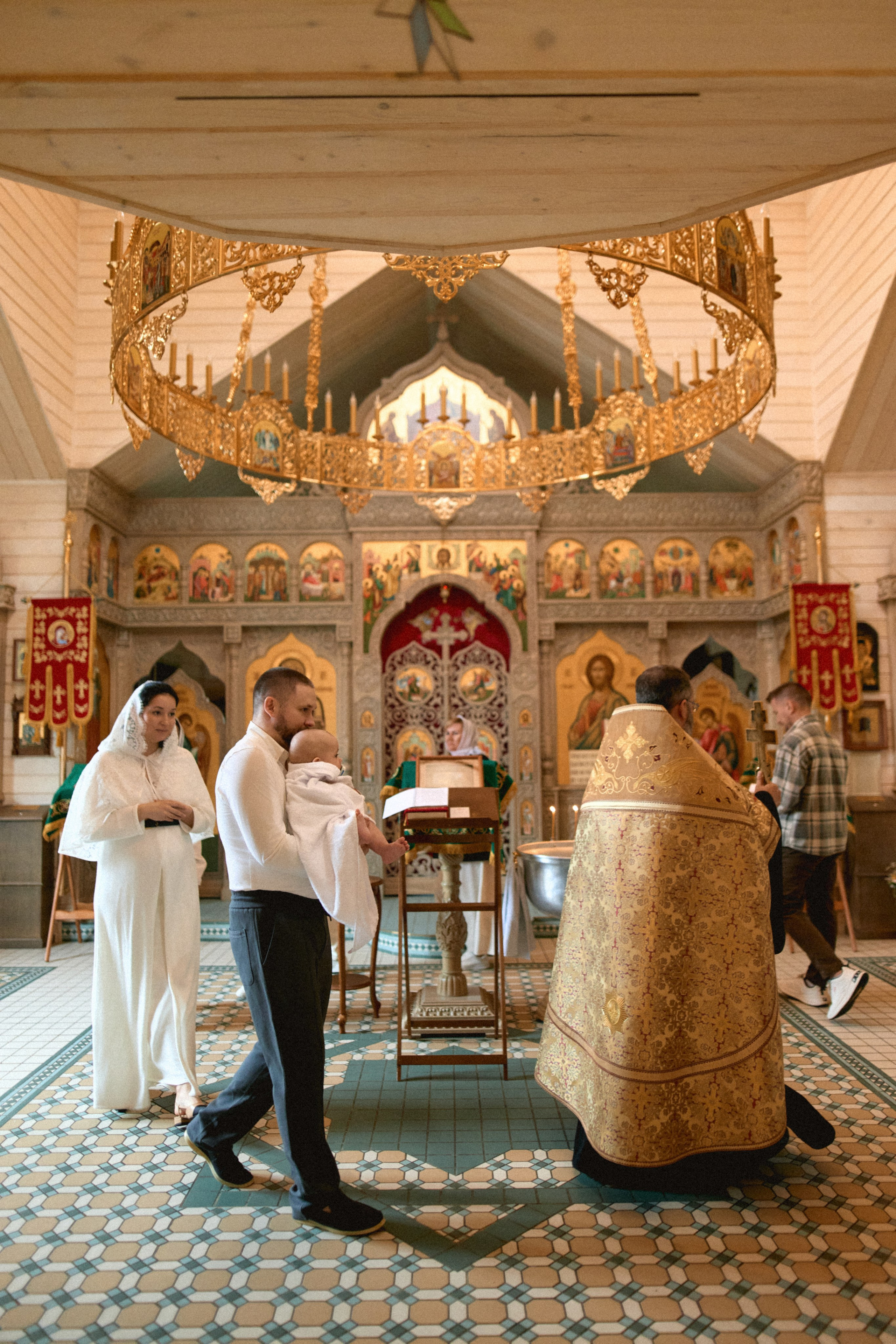 Крестины Бориса. Сестры Карабаза. Фотографы и ретушеры в Москве и Санкт-Петербурге