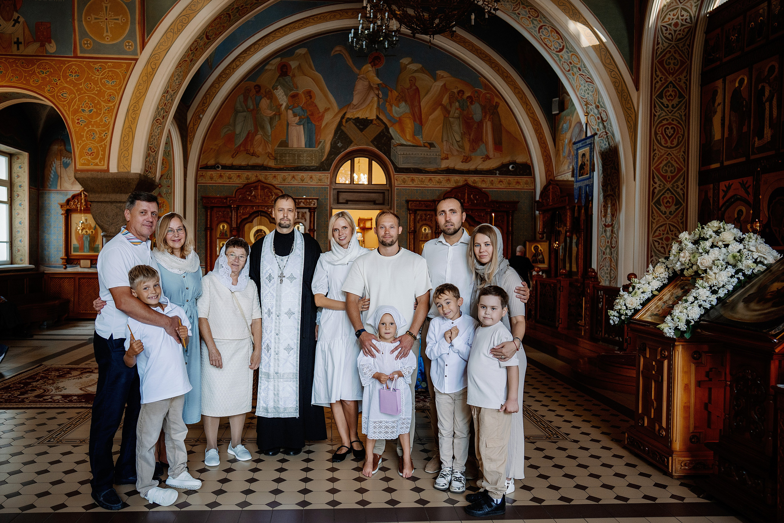 Крещение Евы. Фотограф на Крещение и Венчание в Красноярске Рамазанова Юлия