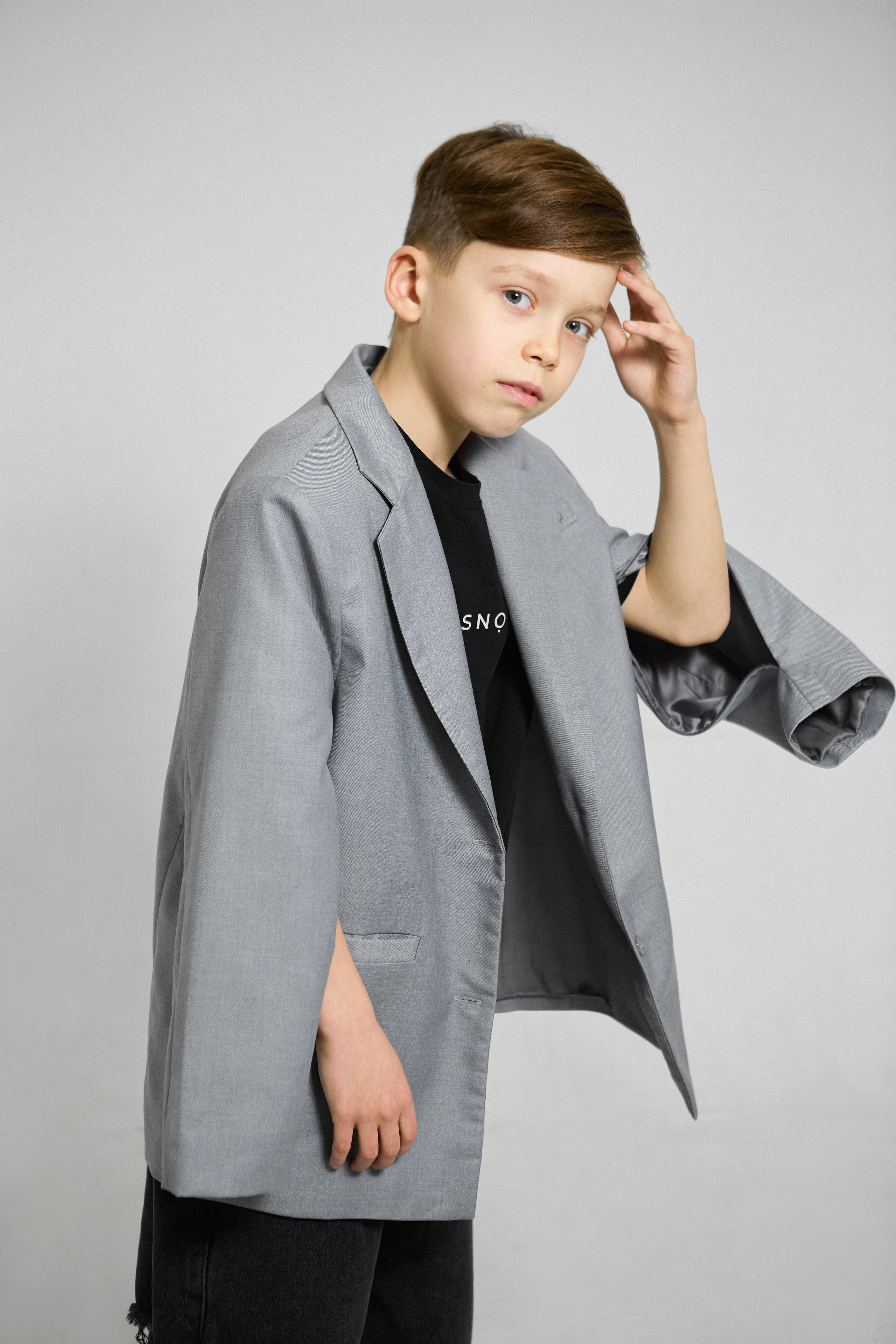 Степан, 9 лет, 138 см. Efimova Model Agency