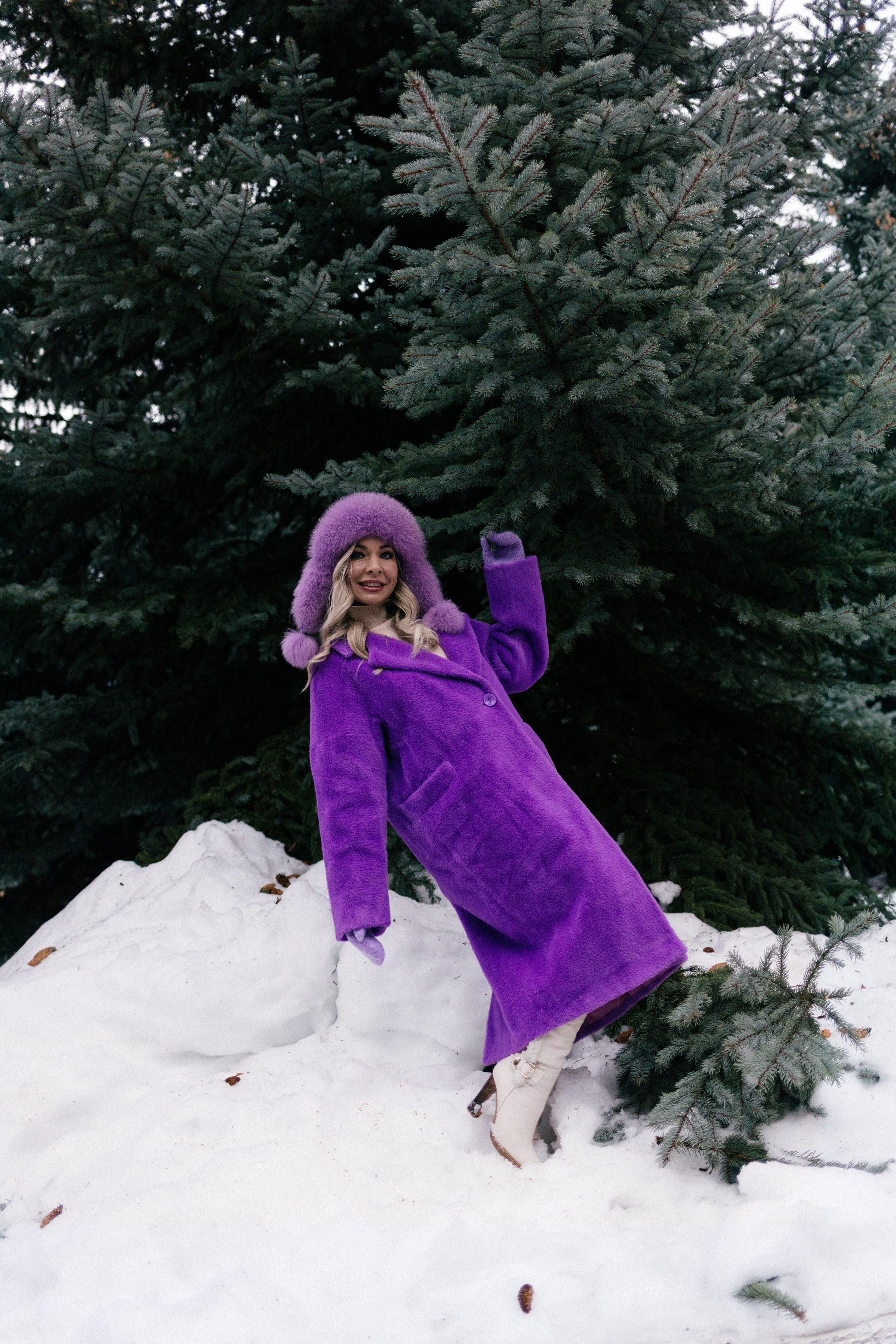 Зимняя сказка для Анны. Фотограф Елена Кириллова