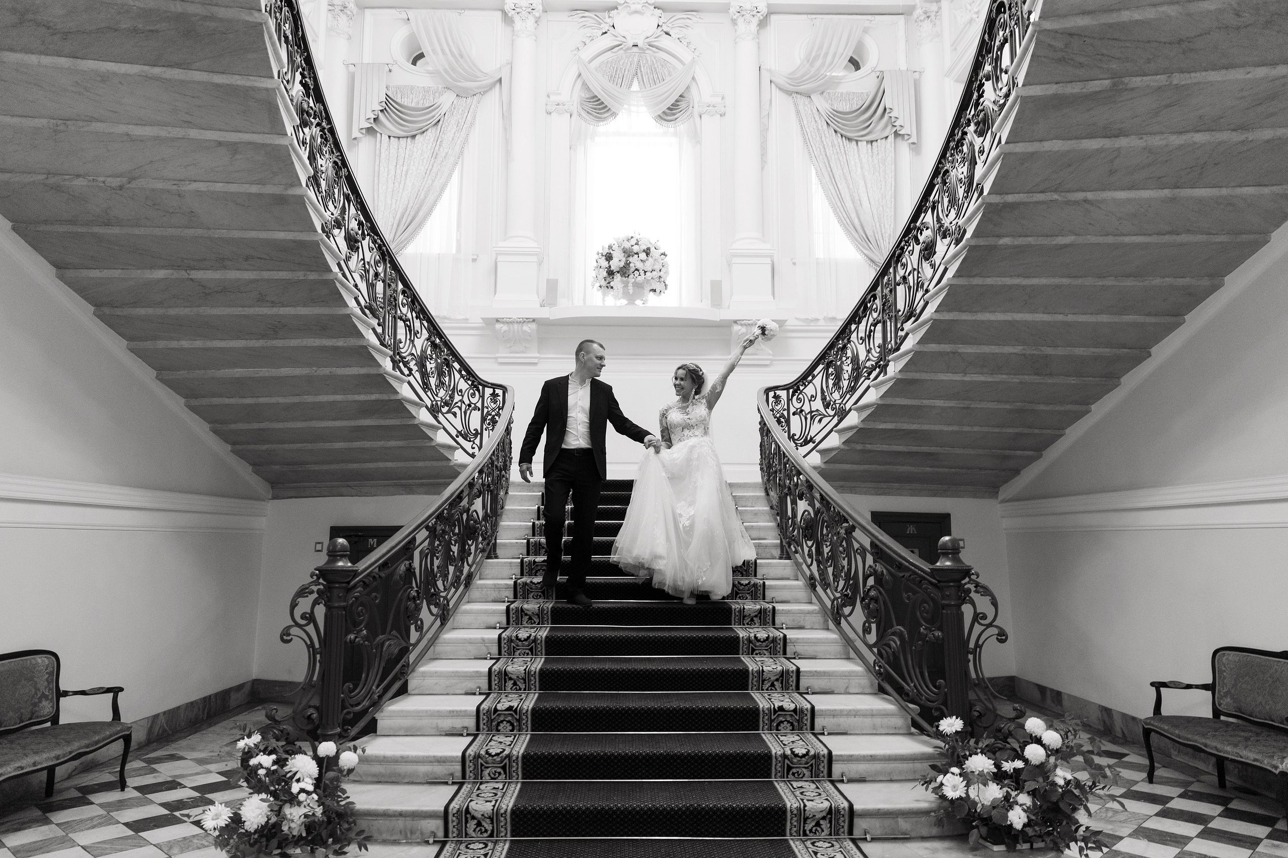 Свадебная съемка Юли и Юры. Свадебный и портретный фотограф в Санкт-Петербурге Надежда Чечулина