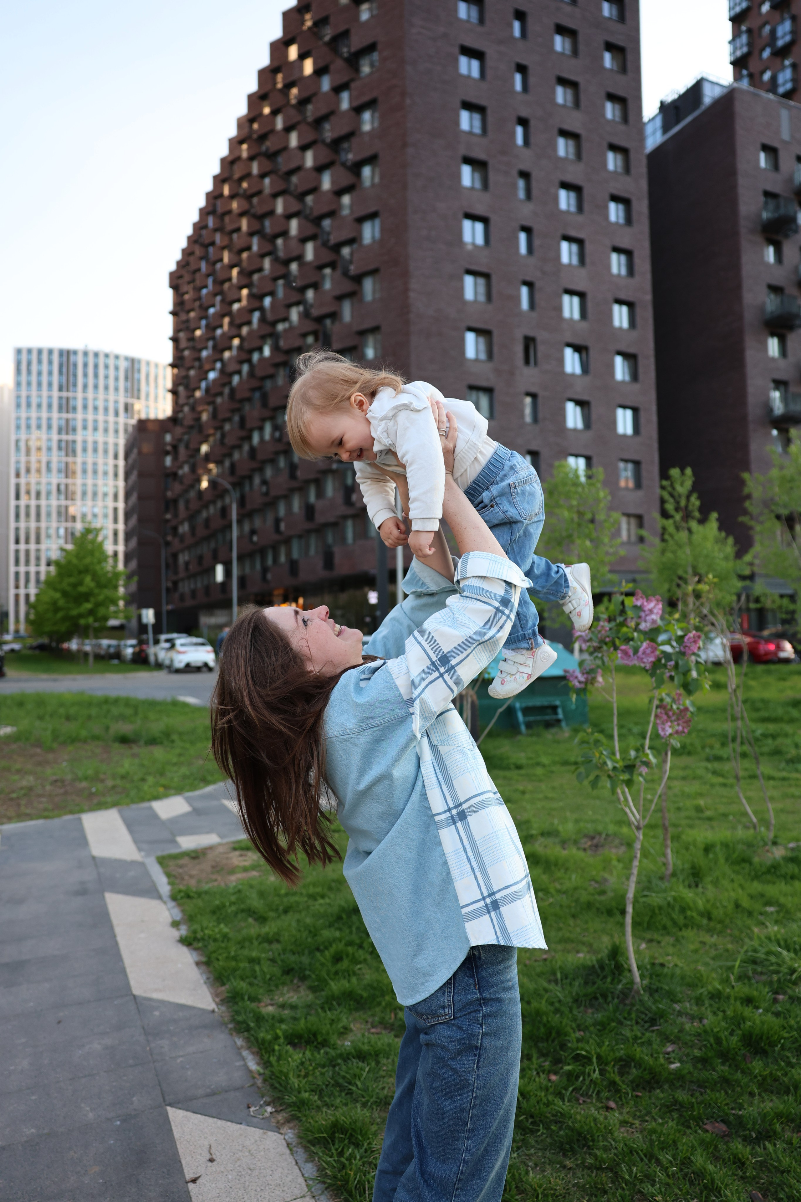 Катя, Мира и Полина. Прогулка в Москве. Ваш семейный newborn и lifestyle фотограф в СПБ Наталья Журавлева
