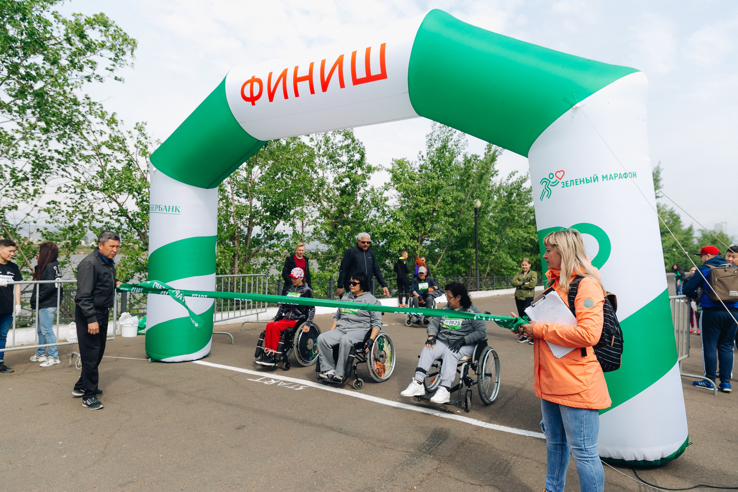 Зеленый марафон Сбербанка. Свадебный и семейный фотограф в Улан-Удэ
