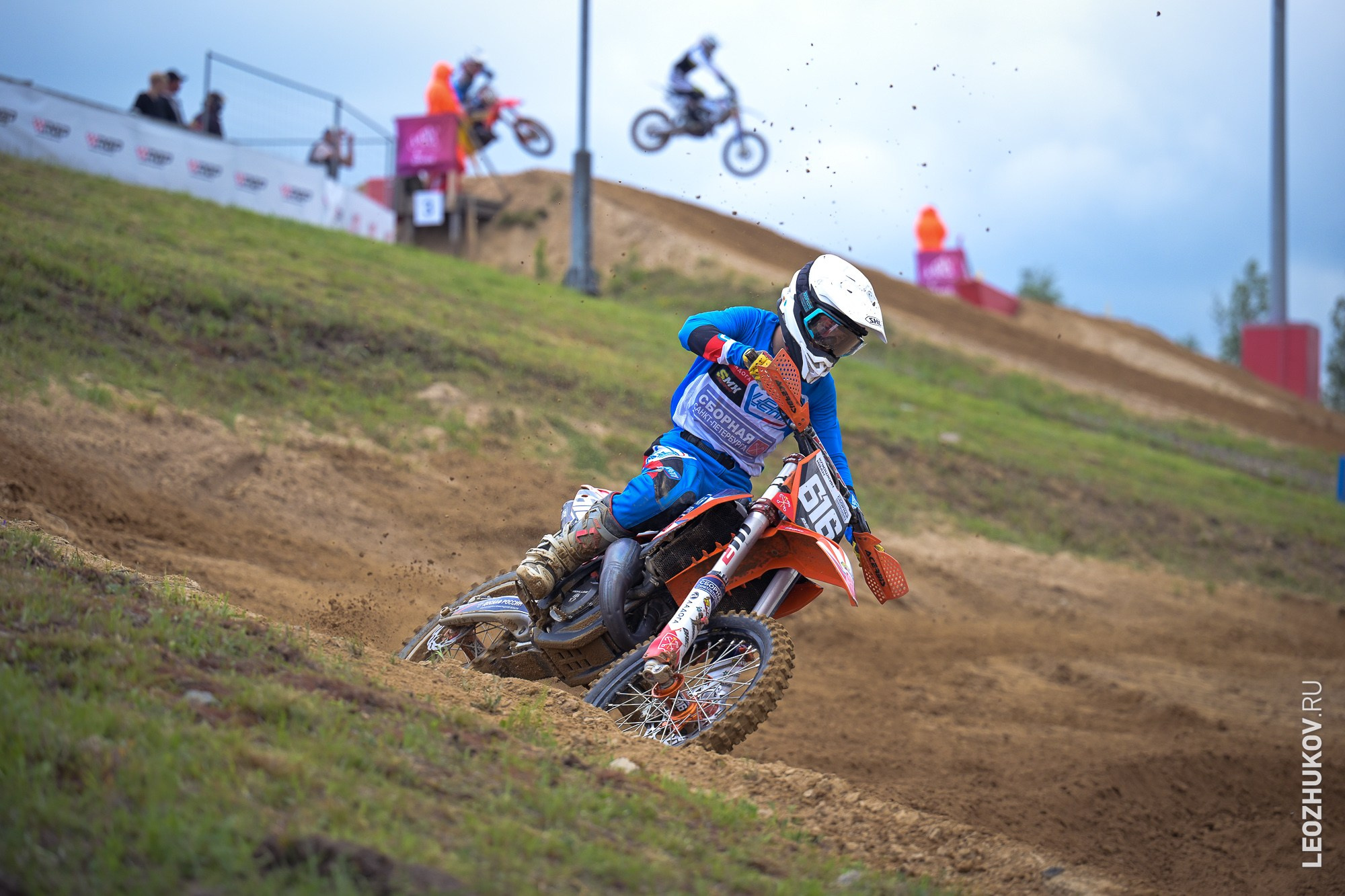 1 round of ММТ RGP russian motocross championships. Sports photographer Leonid Zhukov