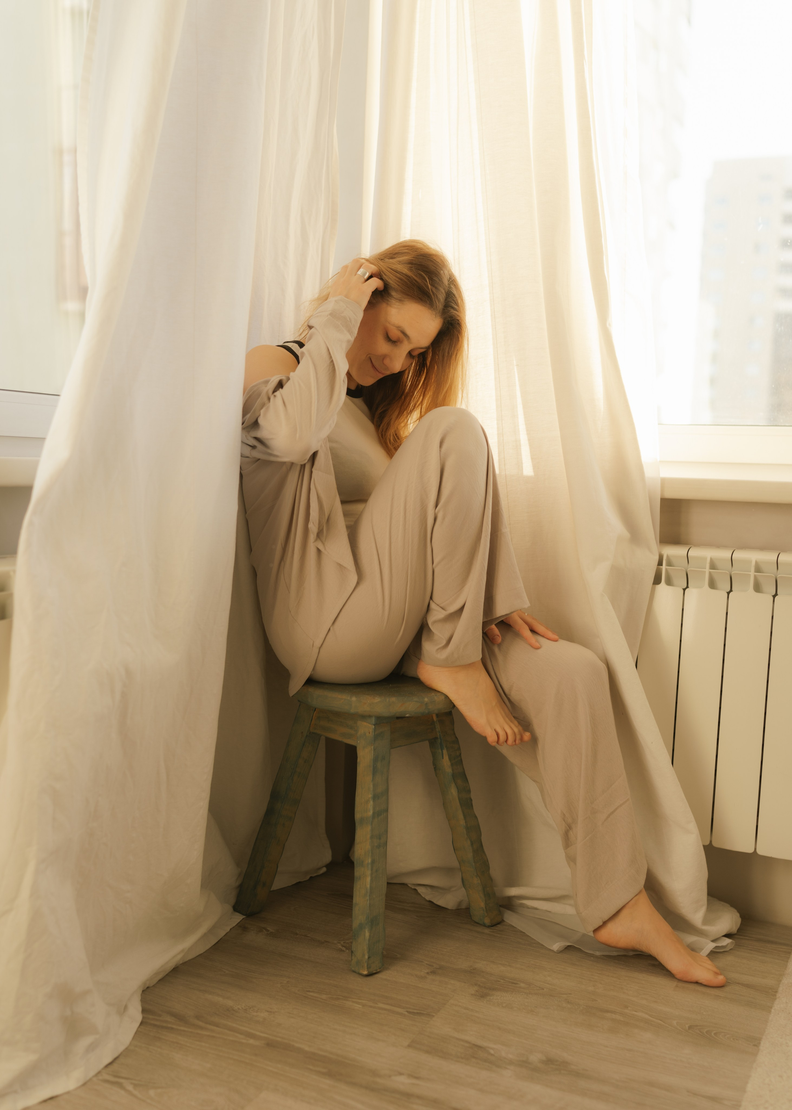 Катя и Андрей | домашняя. Фотограф в Новосибирске Диана Ильиных