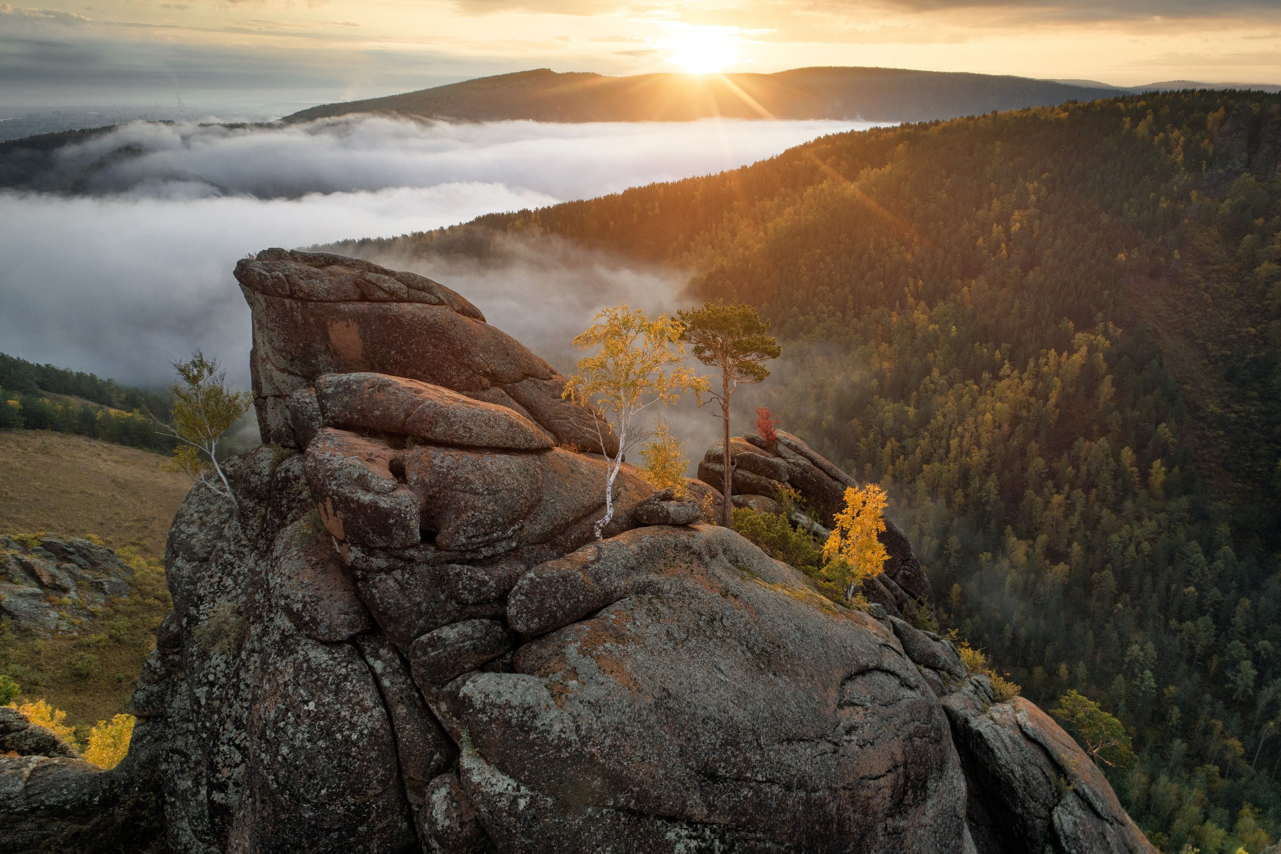 Красноярские Столбы. Фотограф в Красноярске Нерозя Александр. Пейзаж, природа, портрет