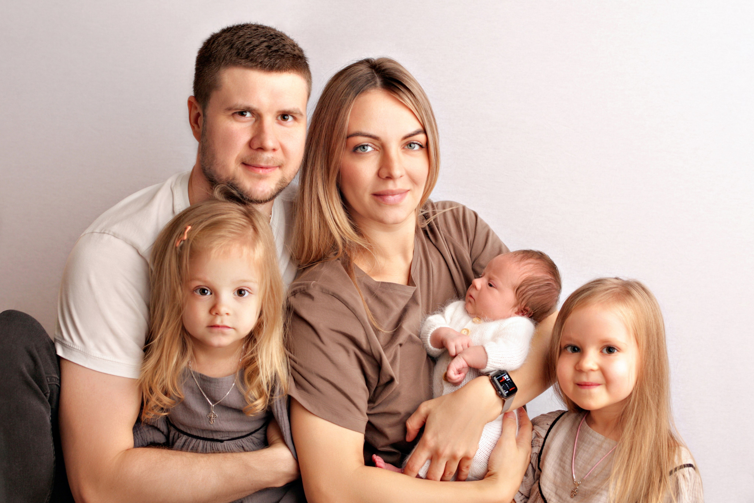 Ньюборн съемка Полиночки. Детский фотограф новорожденных в Москве и Московской области Анна