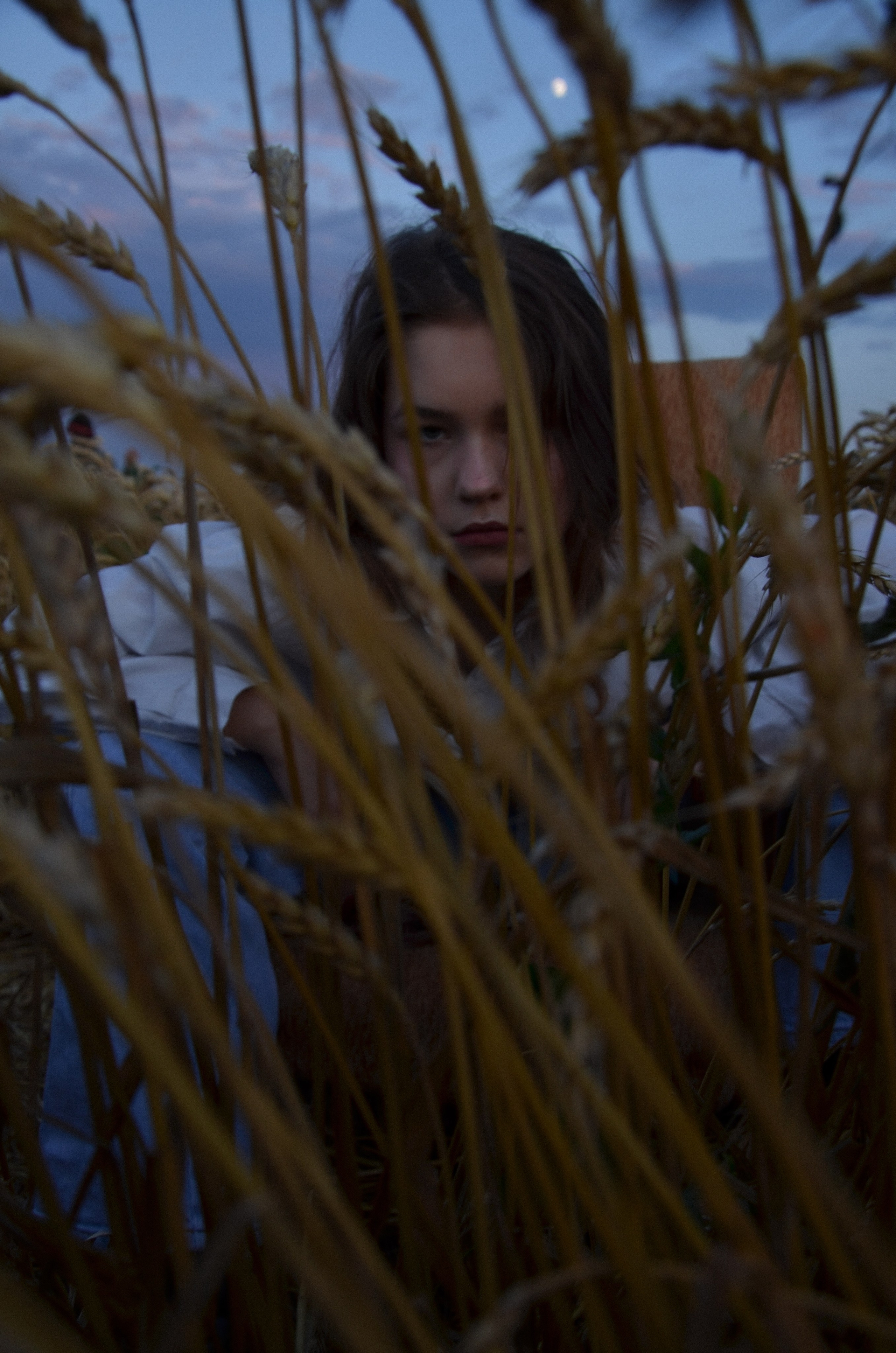 Ксения в поле