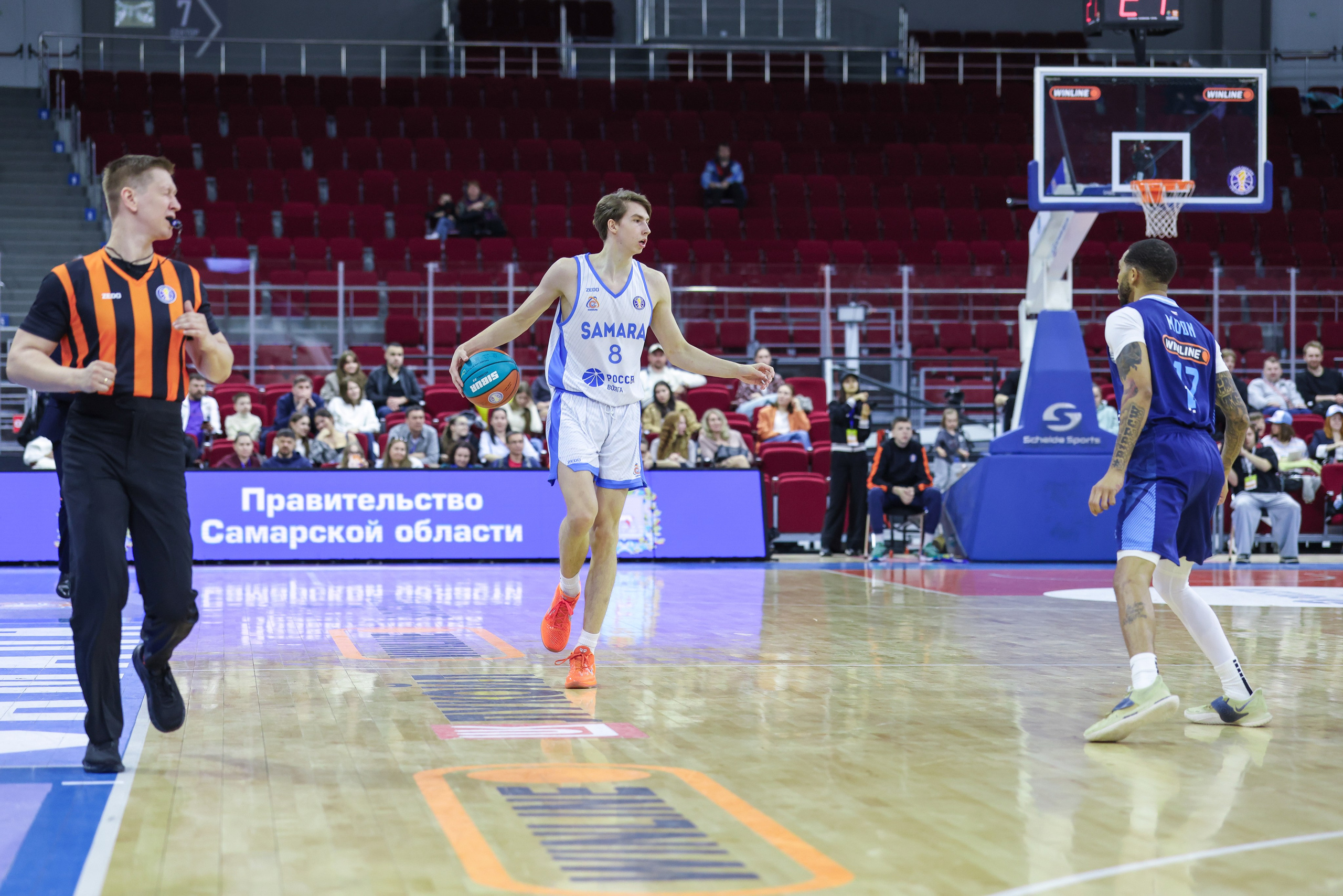 Баскетбол. Самара — Зенит. Единая лига ВТБ. Спортивный фотограф в Самаре