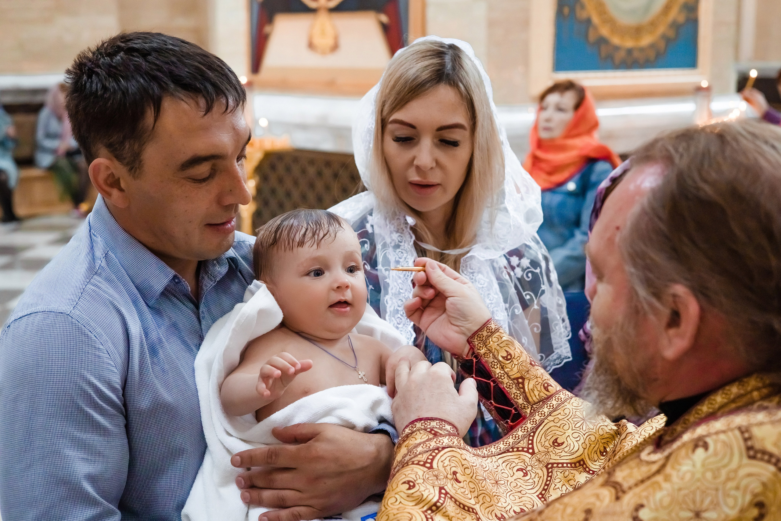 Таинство крещения. Фотограф Newborn, семейный фотограф во Владивостоке Ольга Казакова